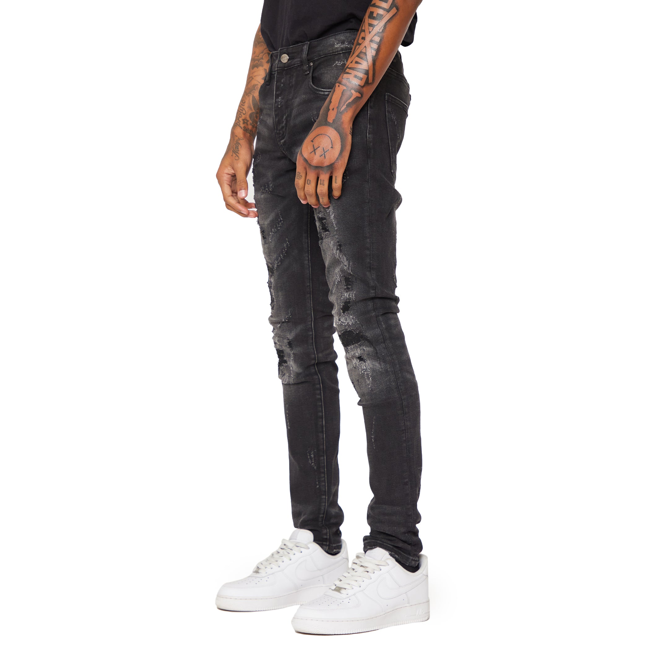 ESNTL LAB JEANS "REPUTE" GREY