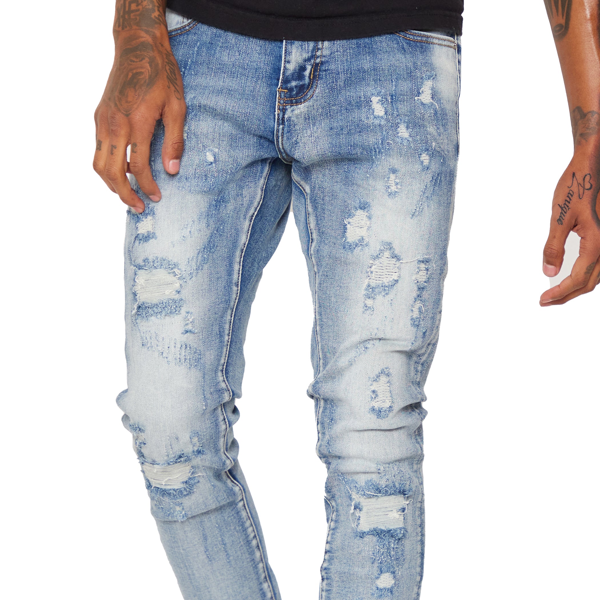 ESNTL LAB JEANS "KOMODO" BLUE