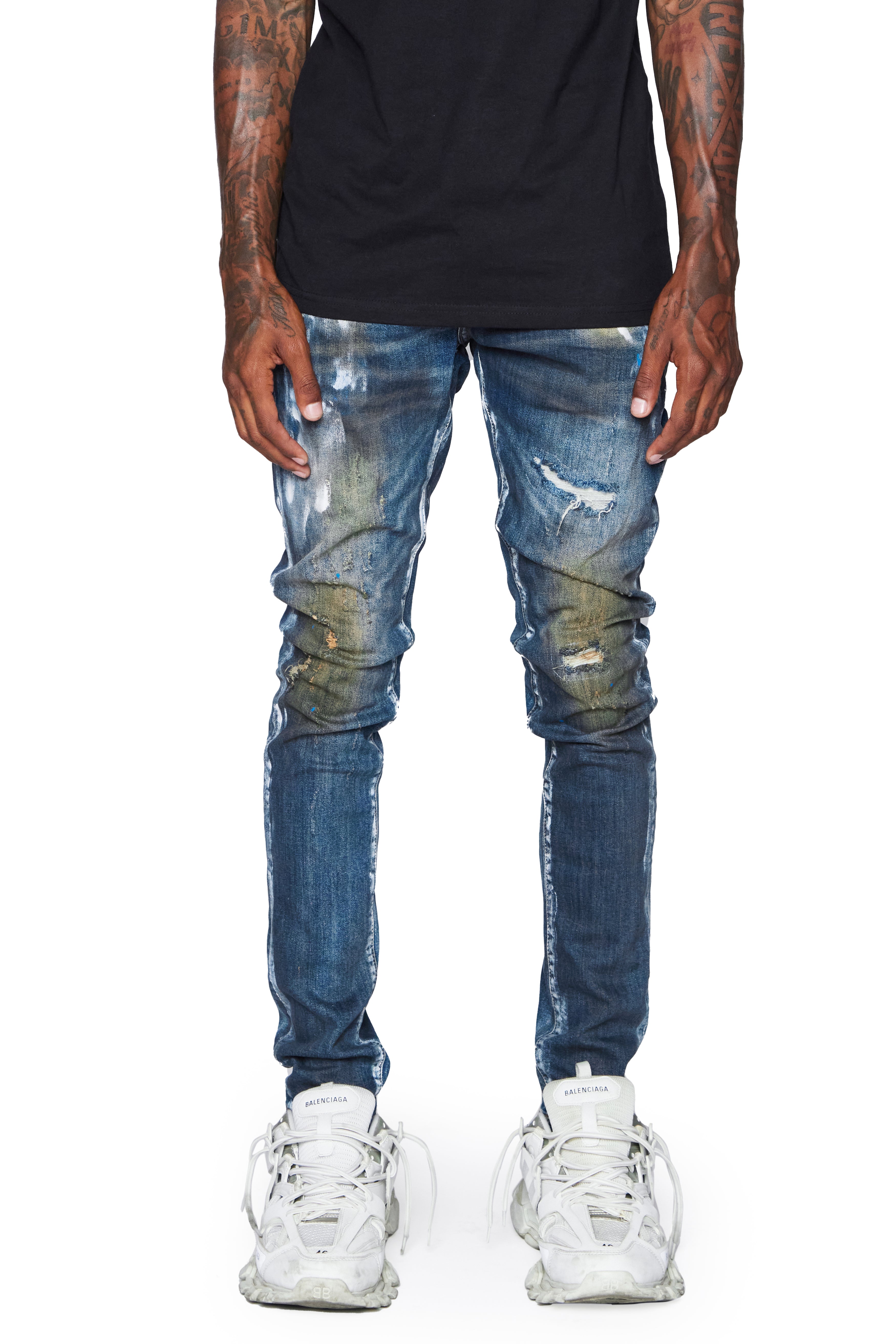 ESNTL LAB JEANS "MAJOR" DIRTY WASH