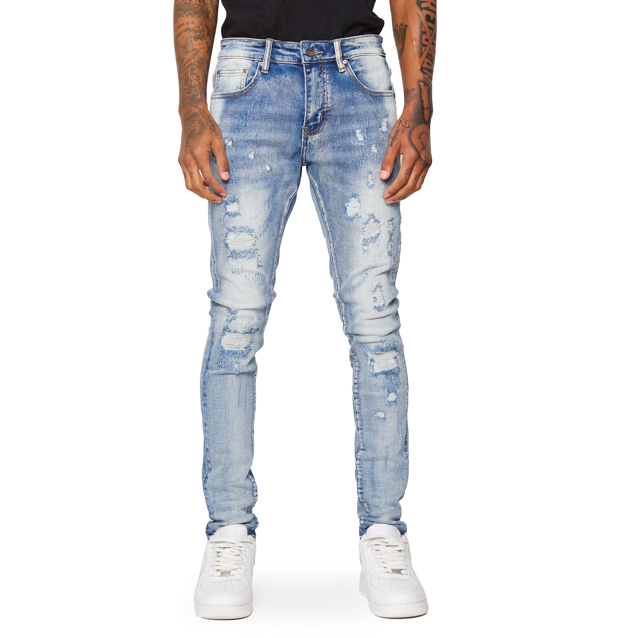 ESNTL LAB JEANS "KOMODO" BLUE