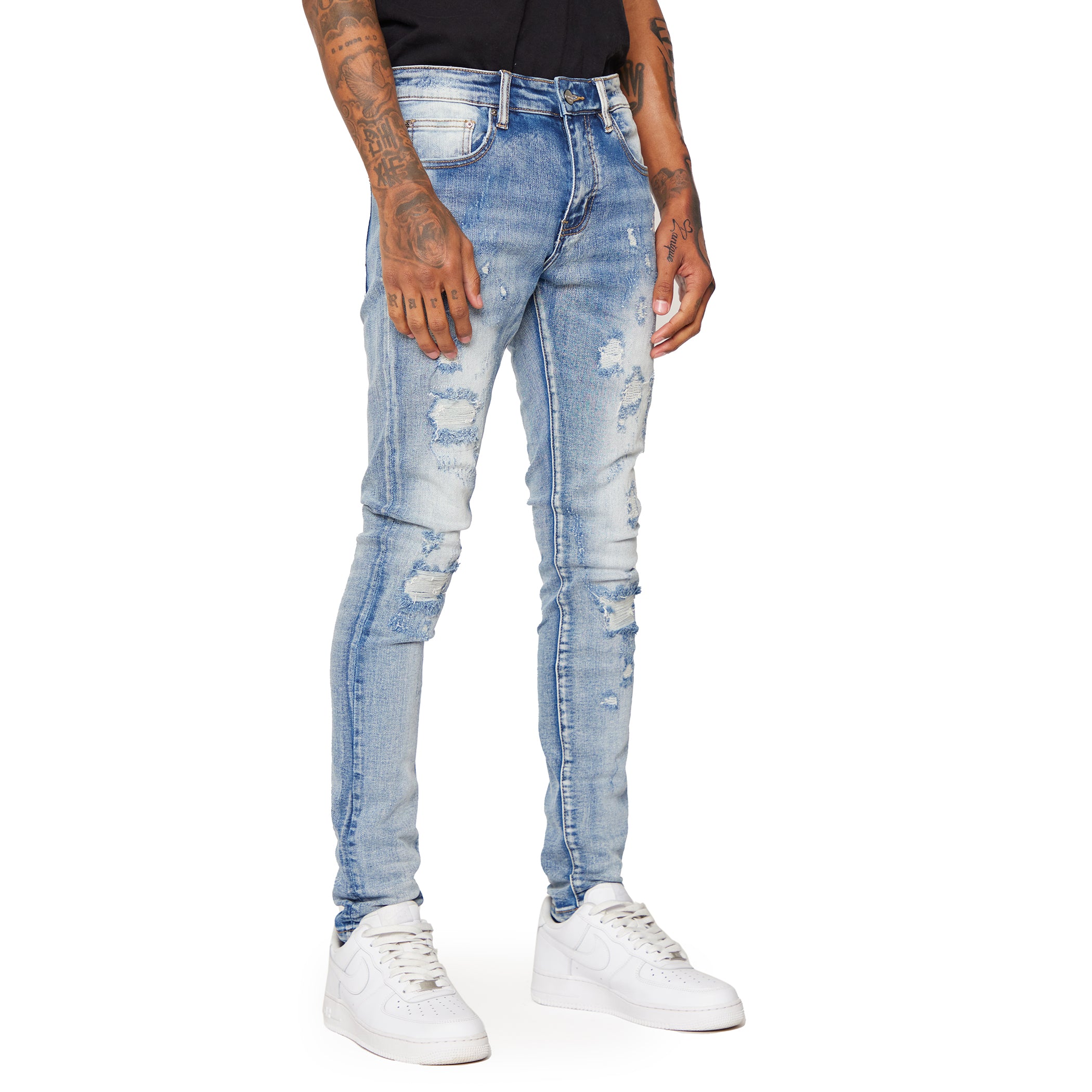 ESNTL LAB JEANS "KOMODO" BLUE