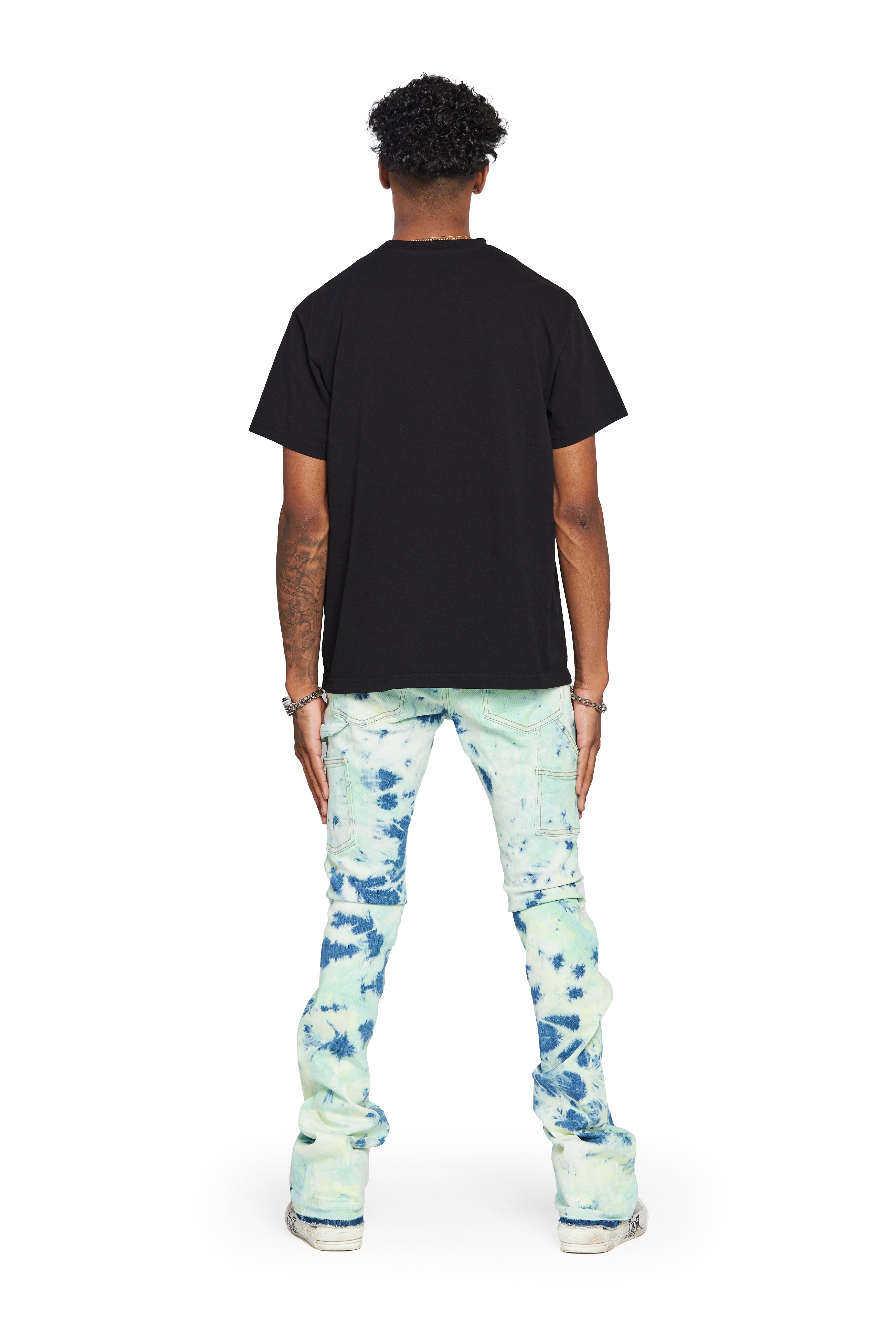 ESNTL LAB STACKED "AIRGLO" LIME GREEN