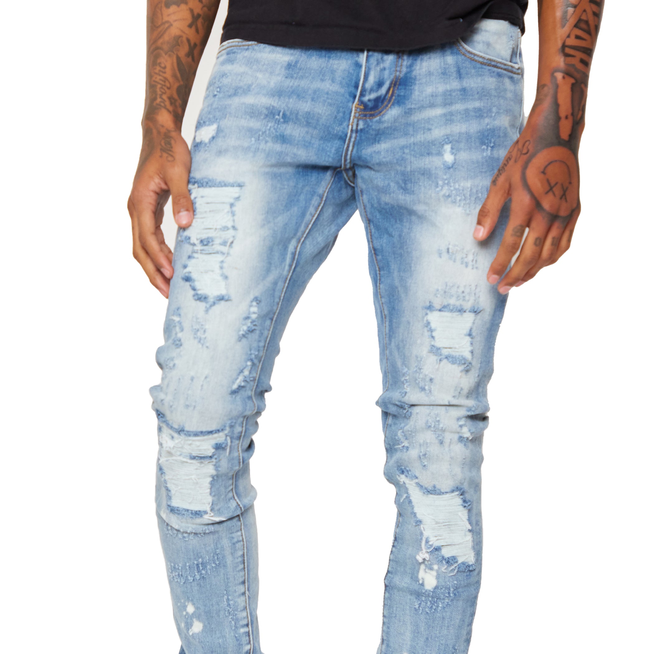 ESNTL LAB JEANS "CEASE" BLUE