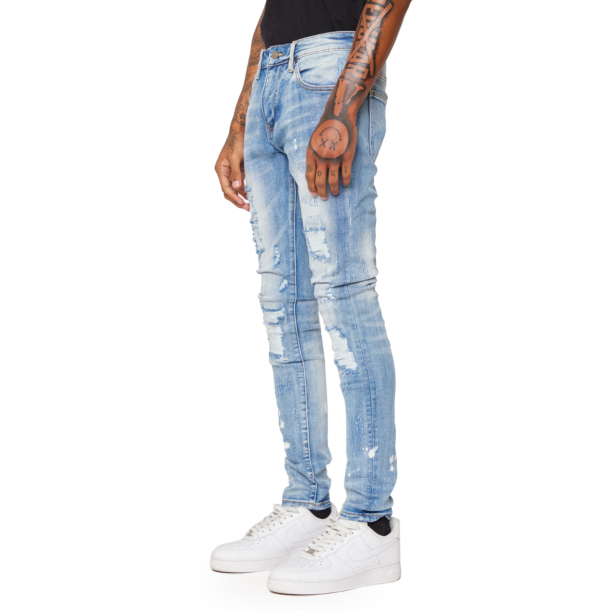 ESNTL LAB JEANS "CEASE" BLUE