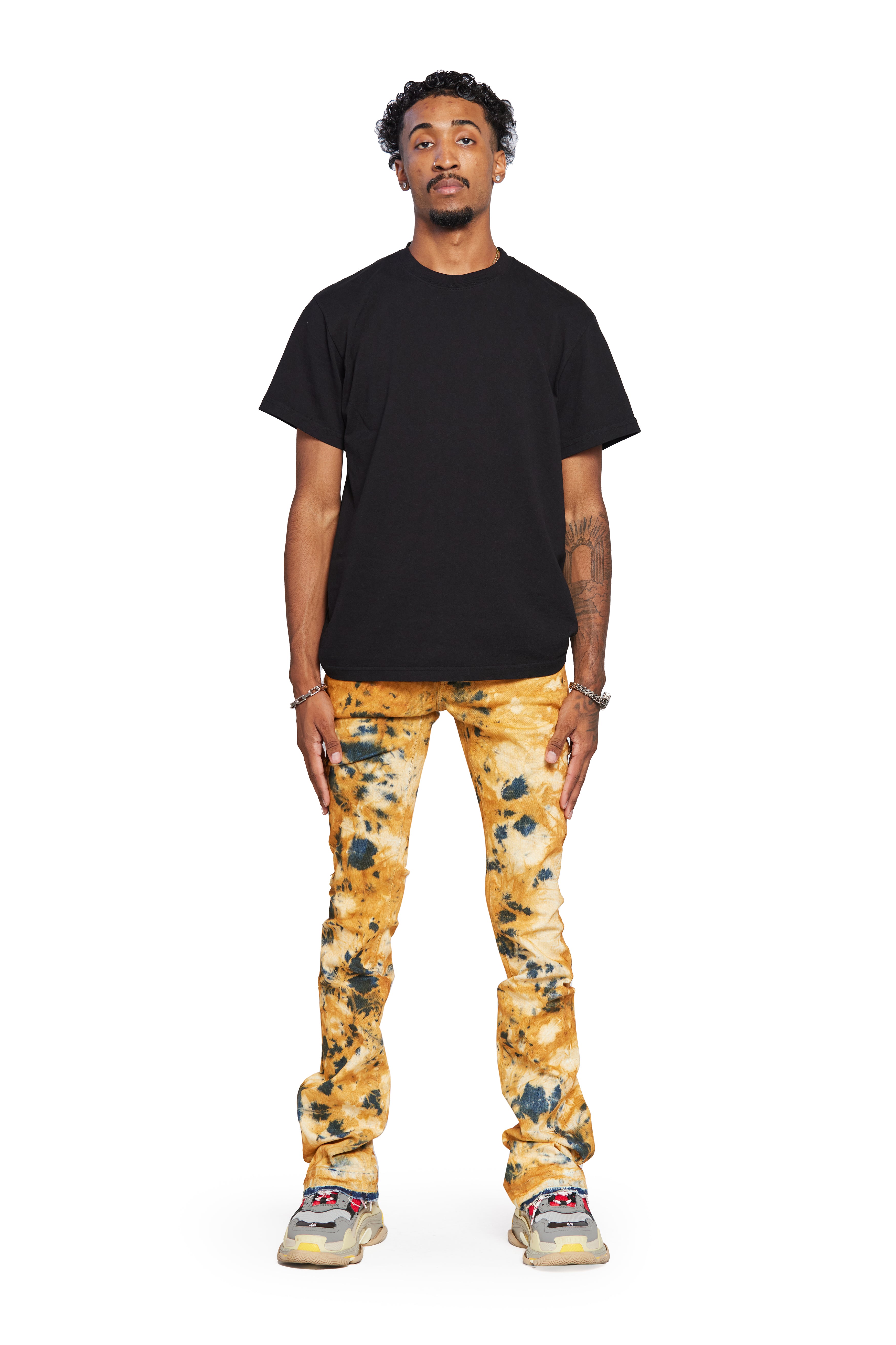 ESNTL LAB STACKED "AIRGLO" GOLD