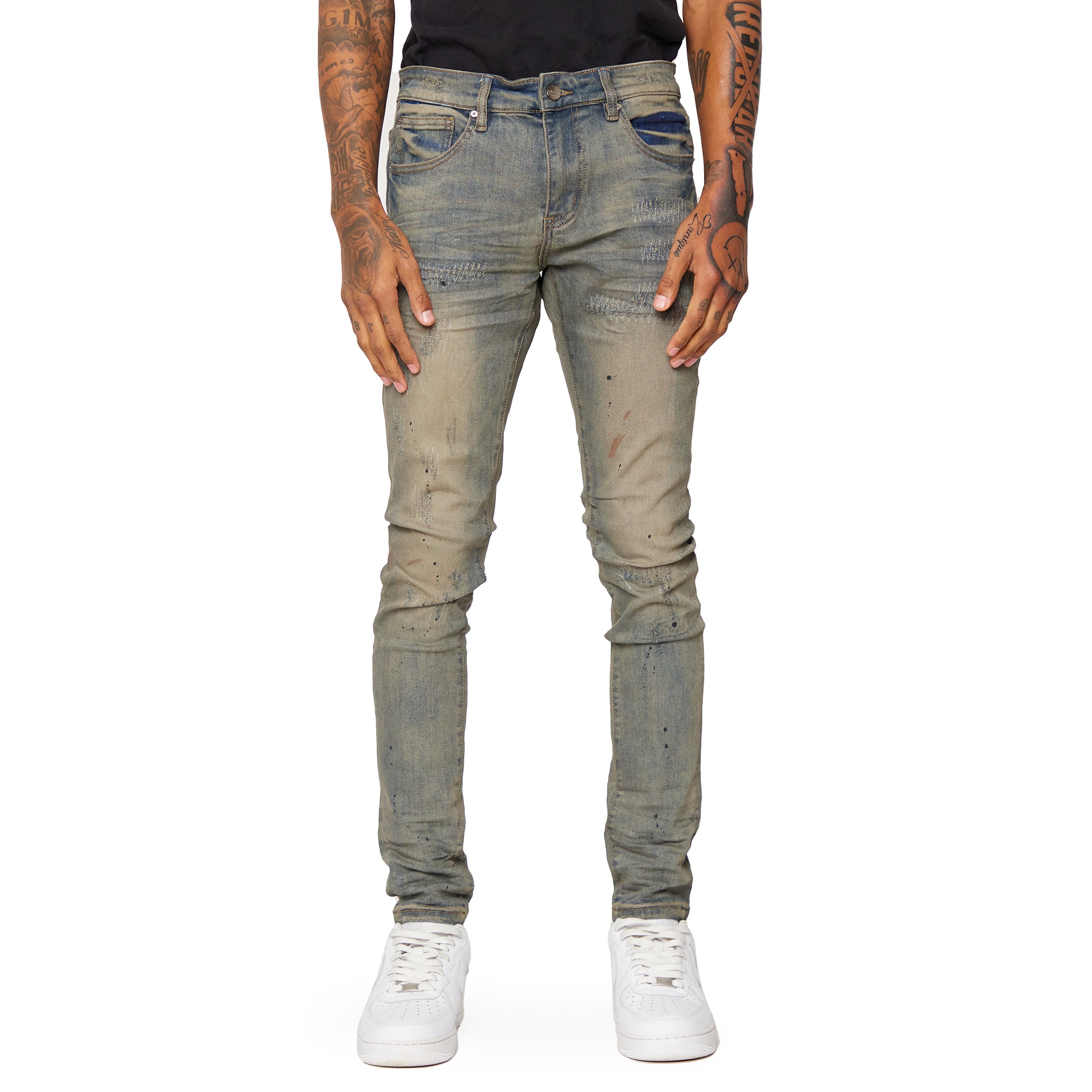 ESNTL LAB JEANS "ALPHA" DIRTY BLUE