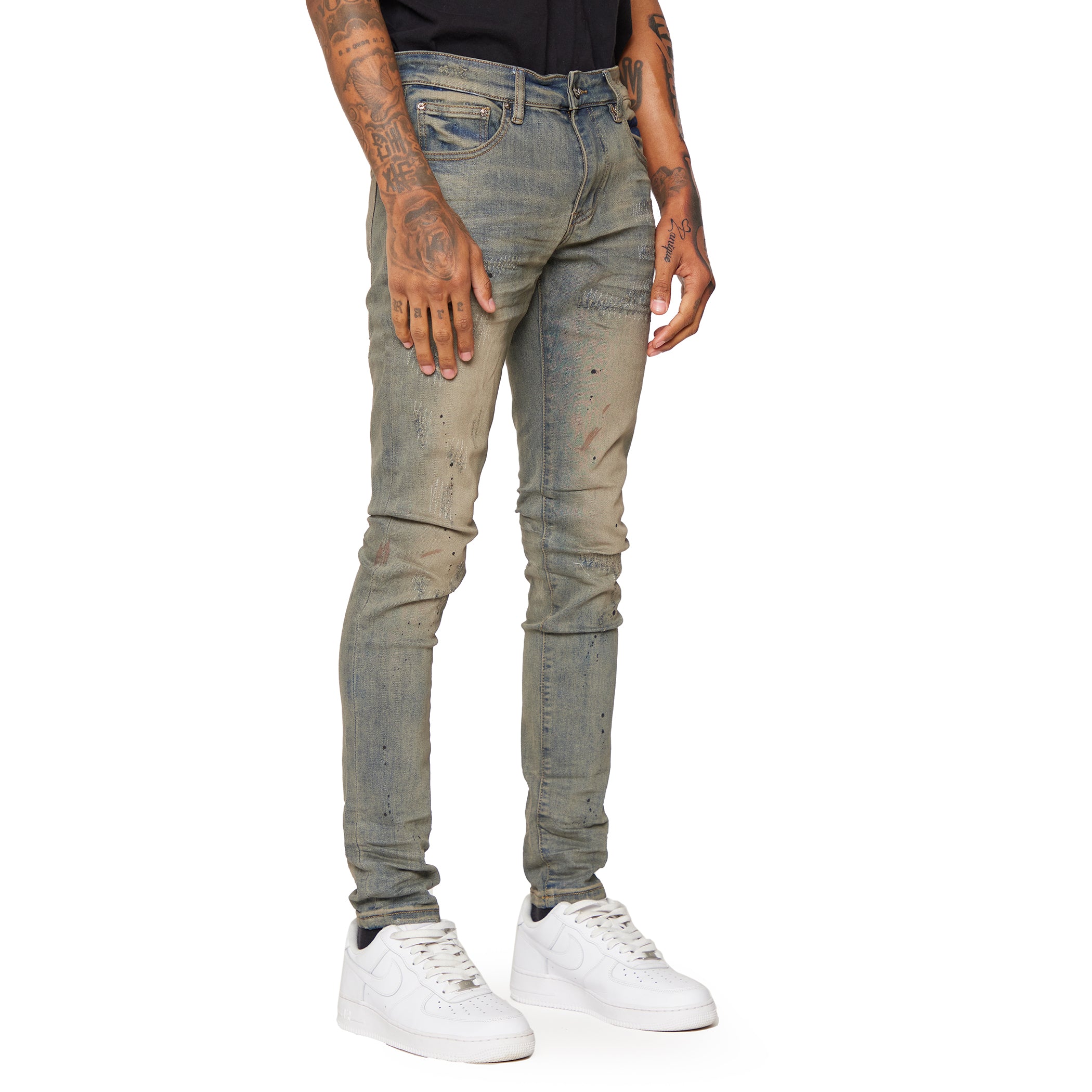 ESNTL LAB JEANS "ALPHA" DIRTY BLUE
