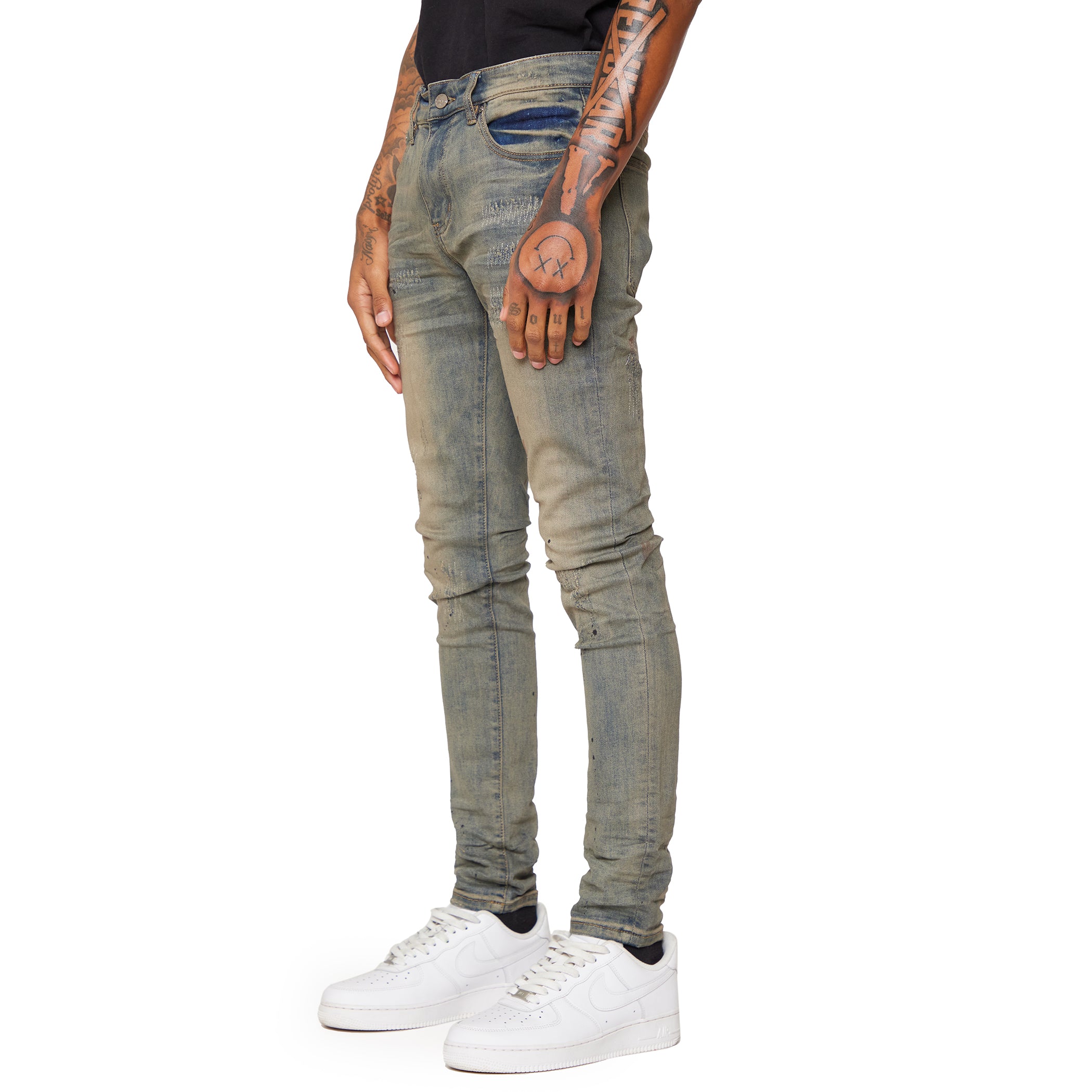ESNTL LAB JEANS "ALPHA" DIRTY BLUE