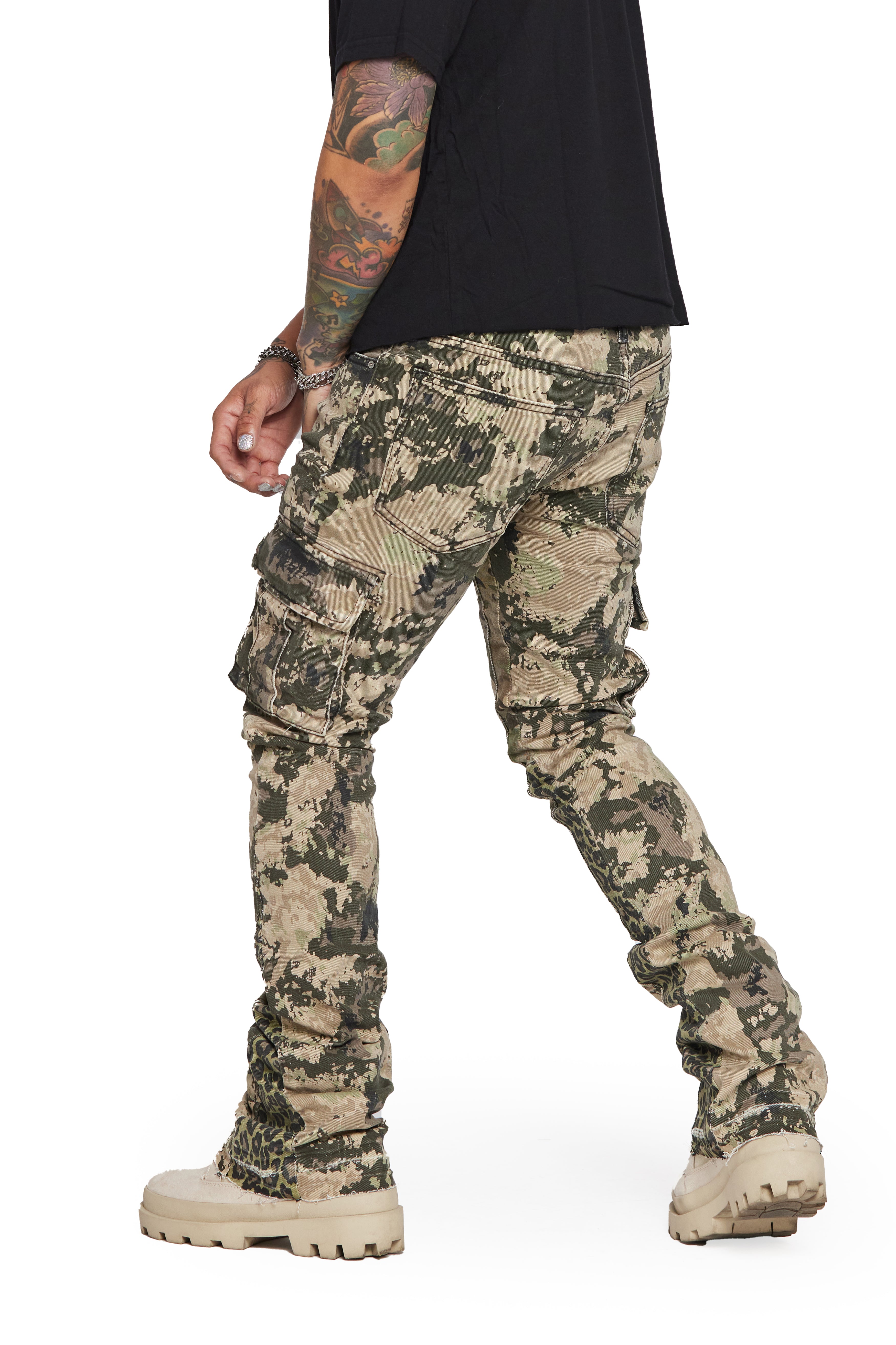 ESNTL LAB STACKED "COMMANDER" DARK CAMO