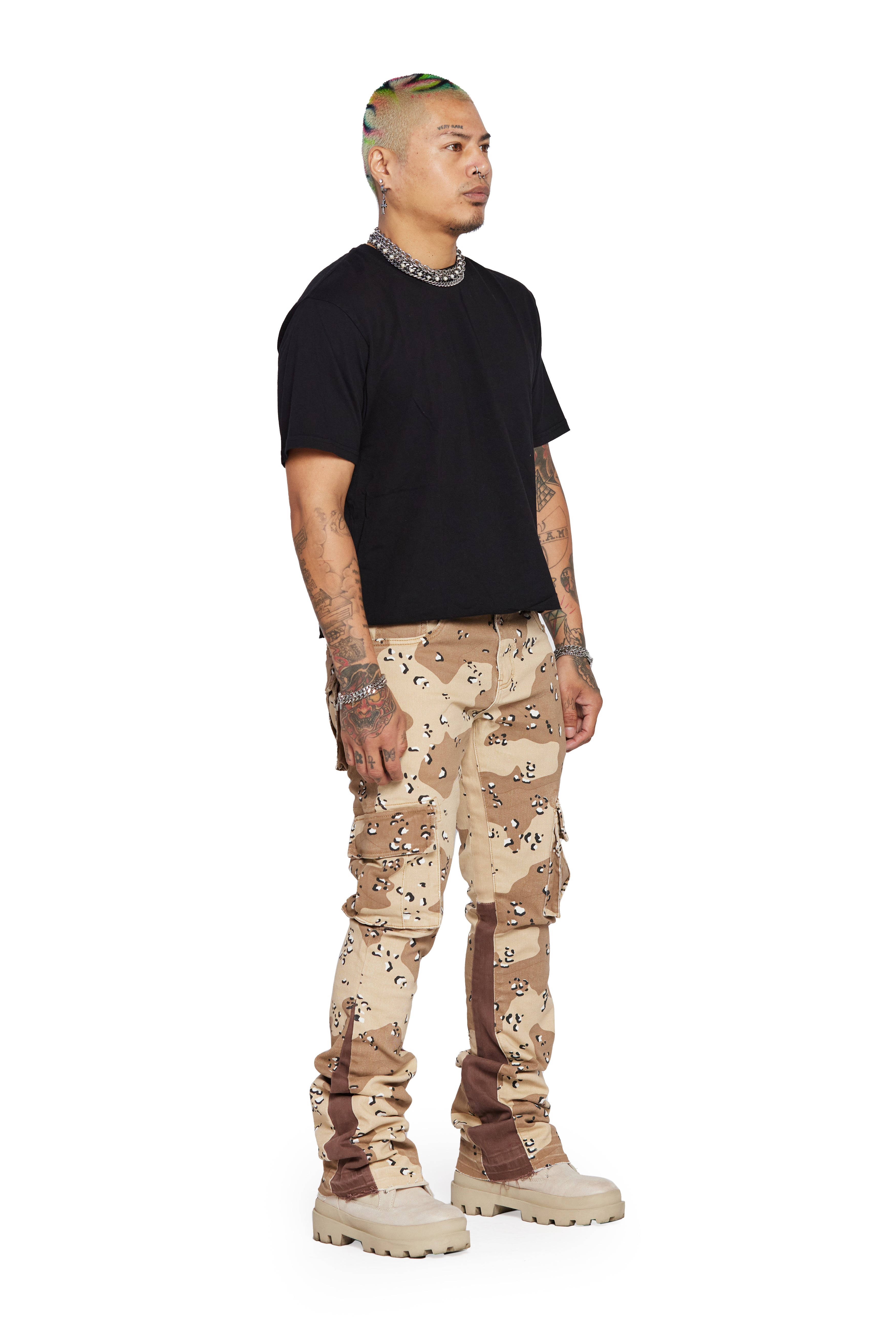 ESNTL LAB STACKED "COMMANDER" DESERT STORM