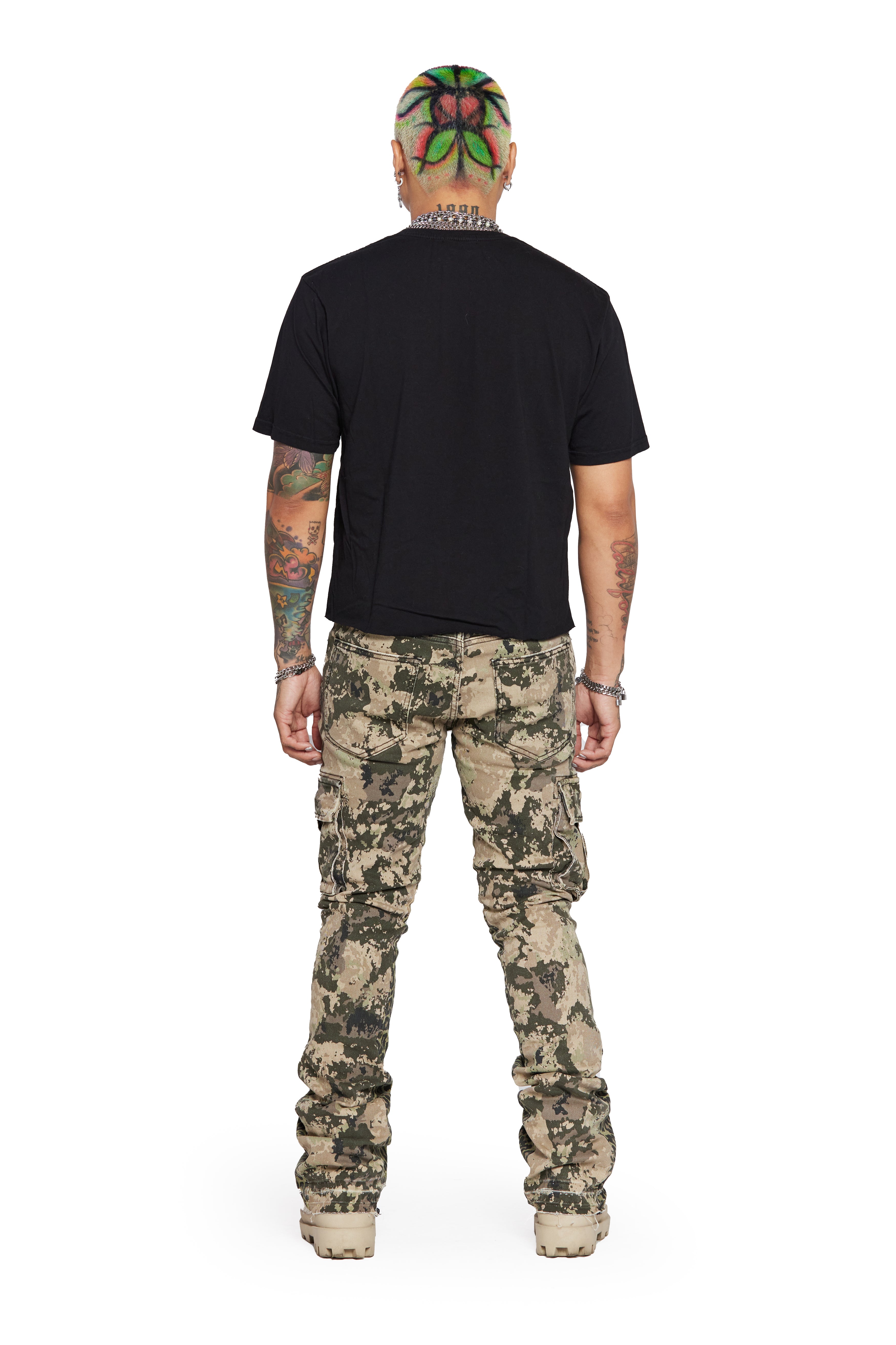 ESNTL LAB STACKED "COMMANDER" DARK CAMO