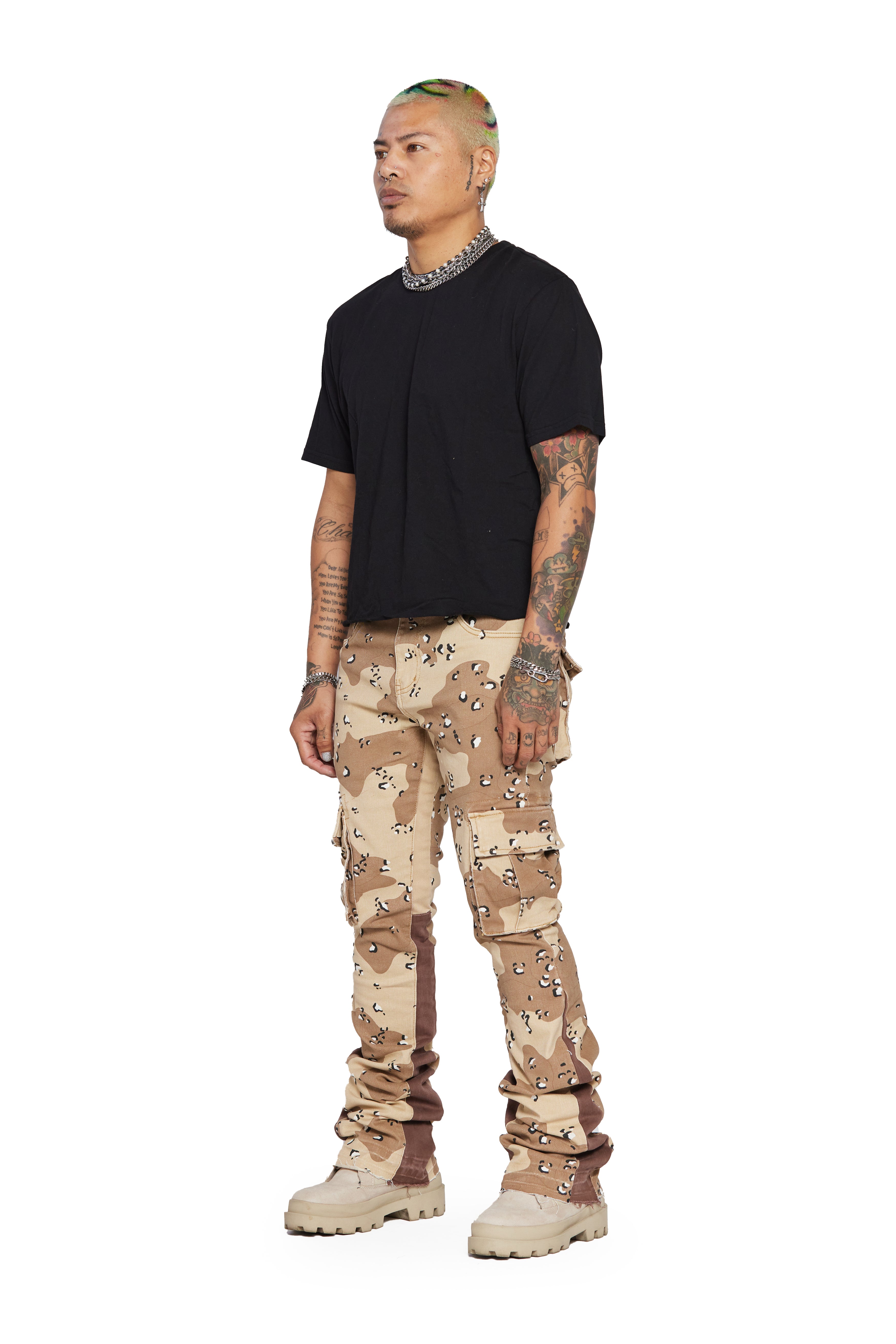 ESNTL LAB STACKED "COMMANDER" DESERT STORM