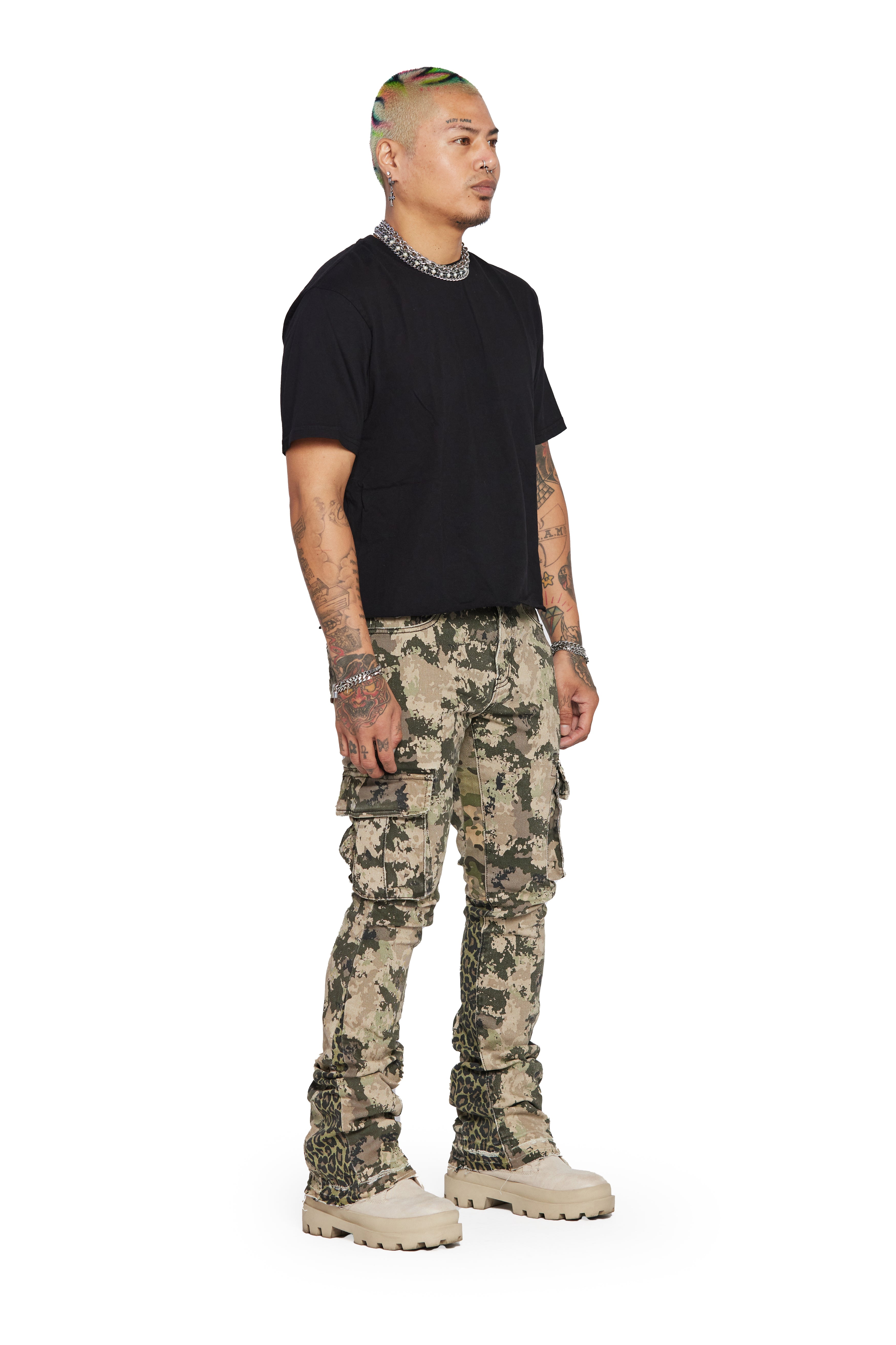 ESNTL LAB STACKED "COMMANDER" DARK CAMO