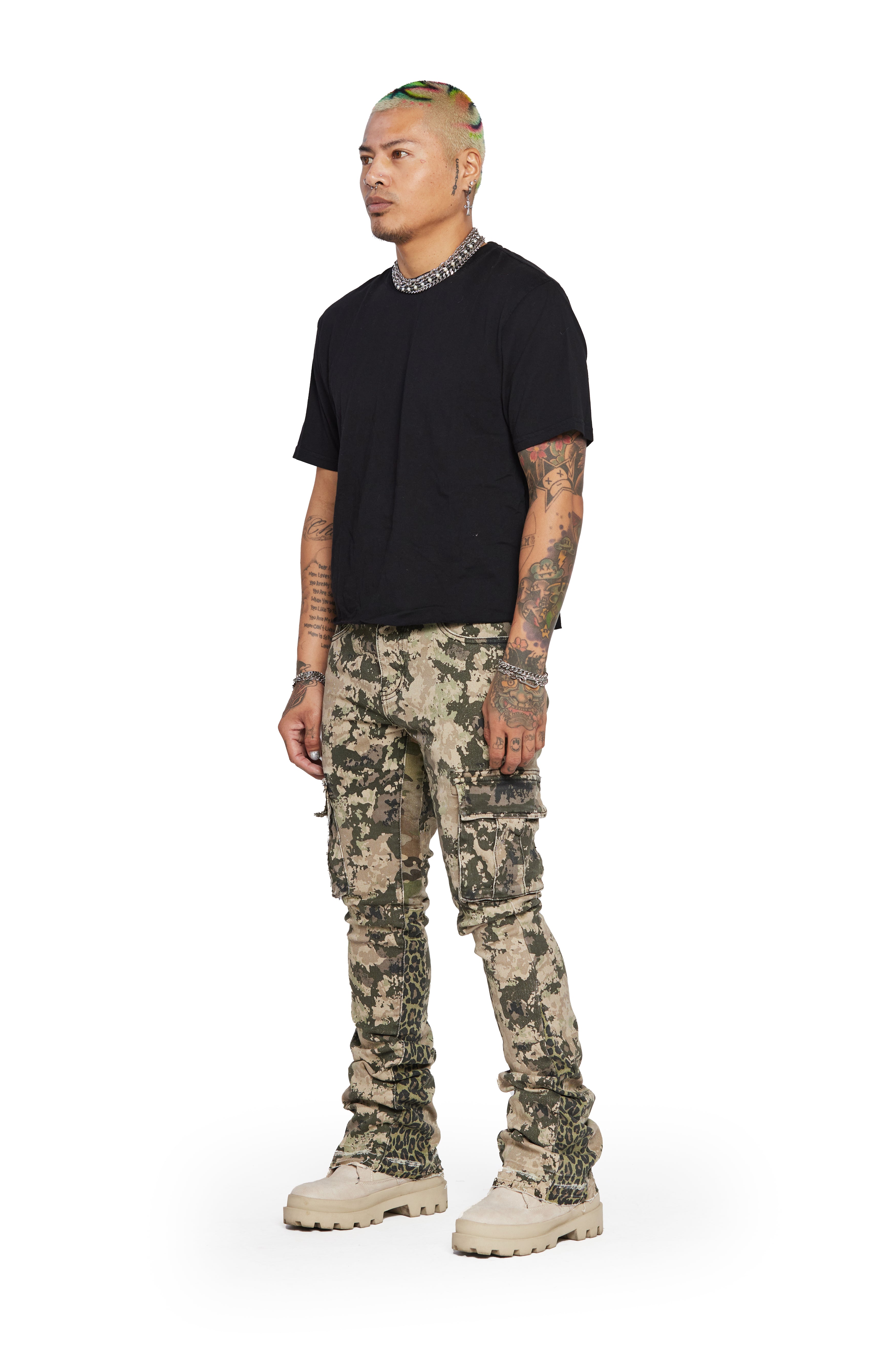 ESNTL LAB STACKED "COMMANDER" DARK CAMO