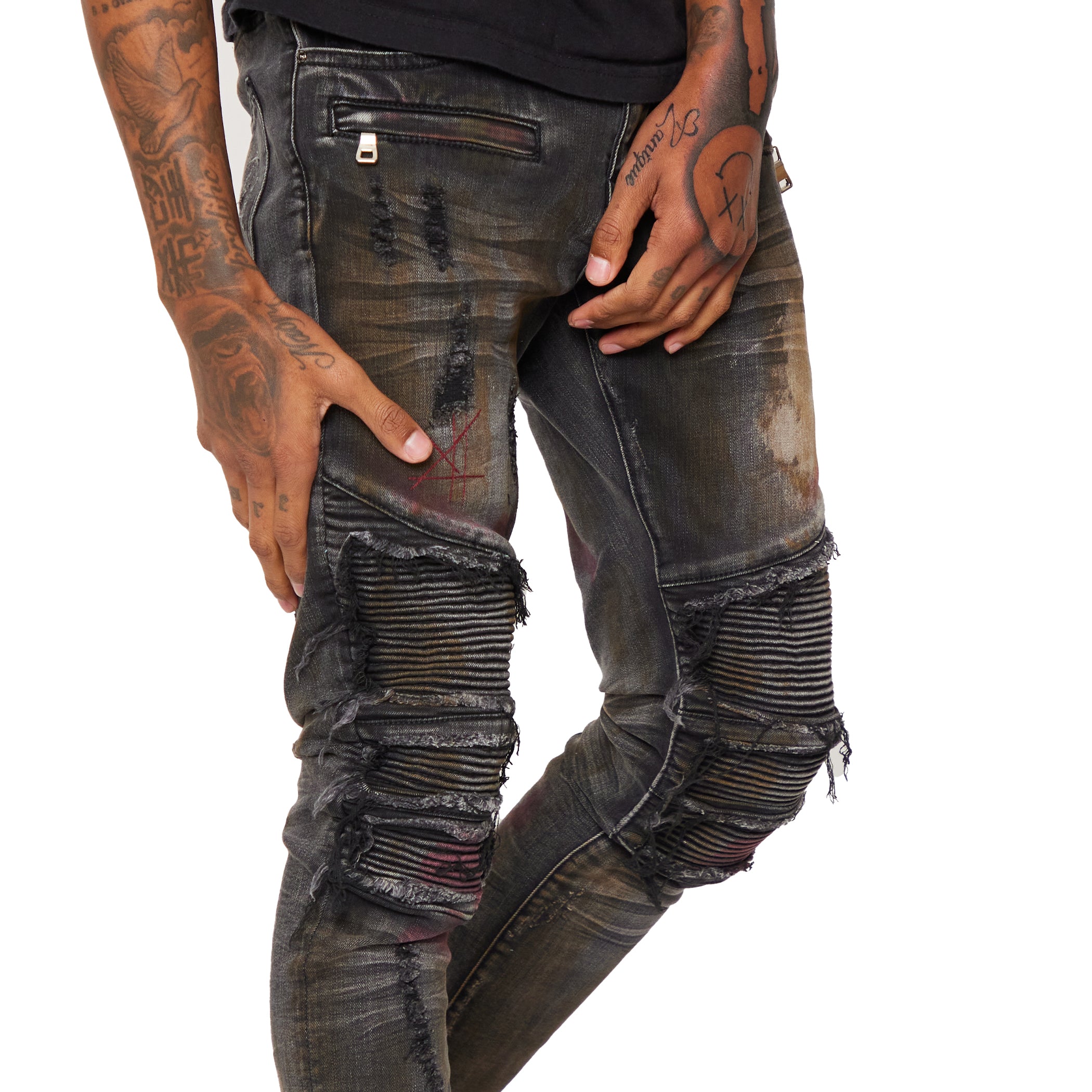 ESNTL LAB JEANS "ALCHEMY" BLACK