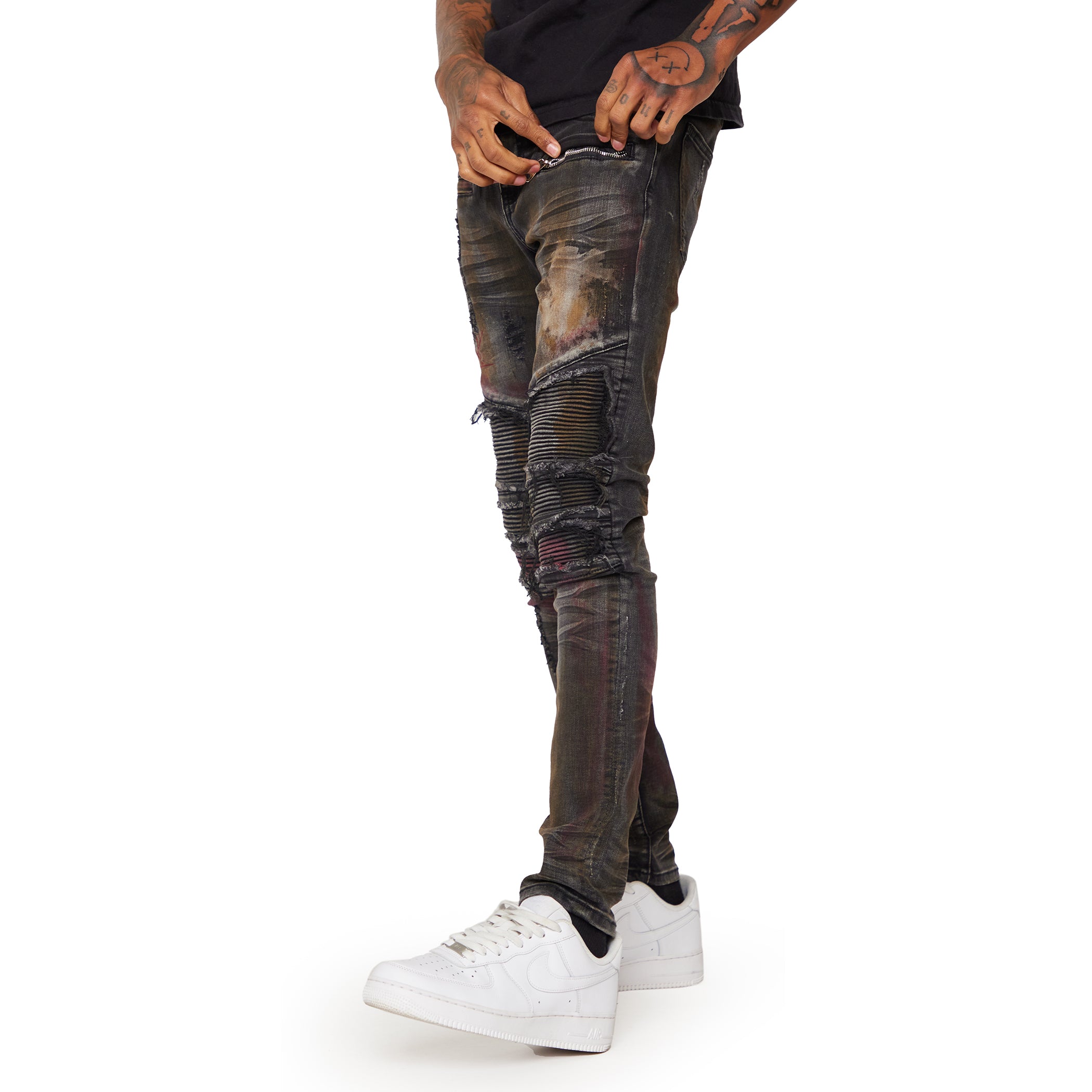 ESNTL LAB JEANS "ALCHEMY" BLACK