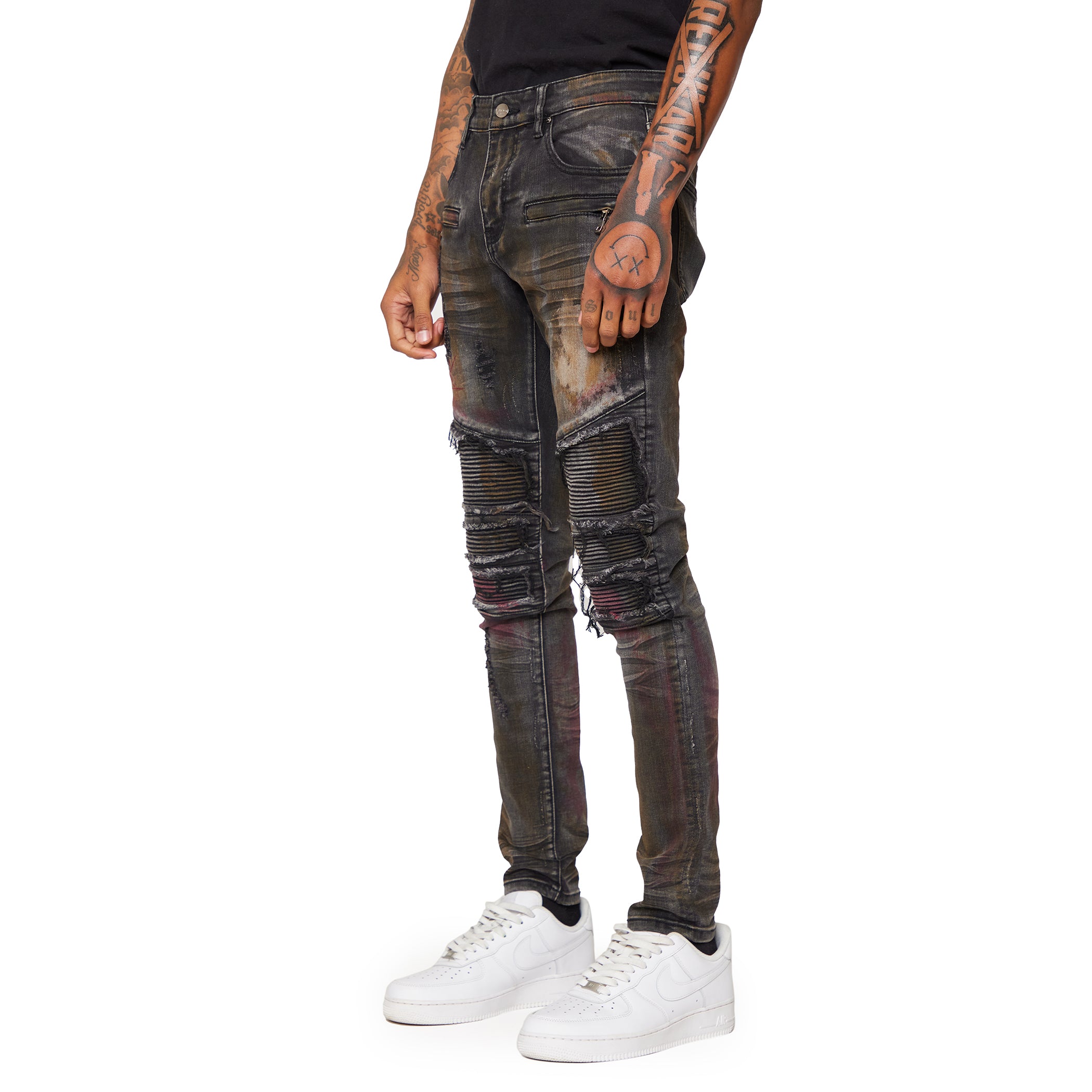 ESNTL LAB JEANS "ALCHEMY" BLACK