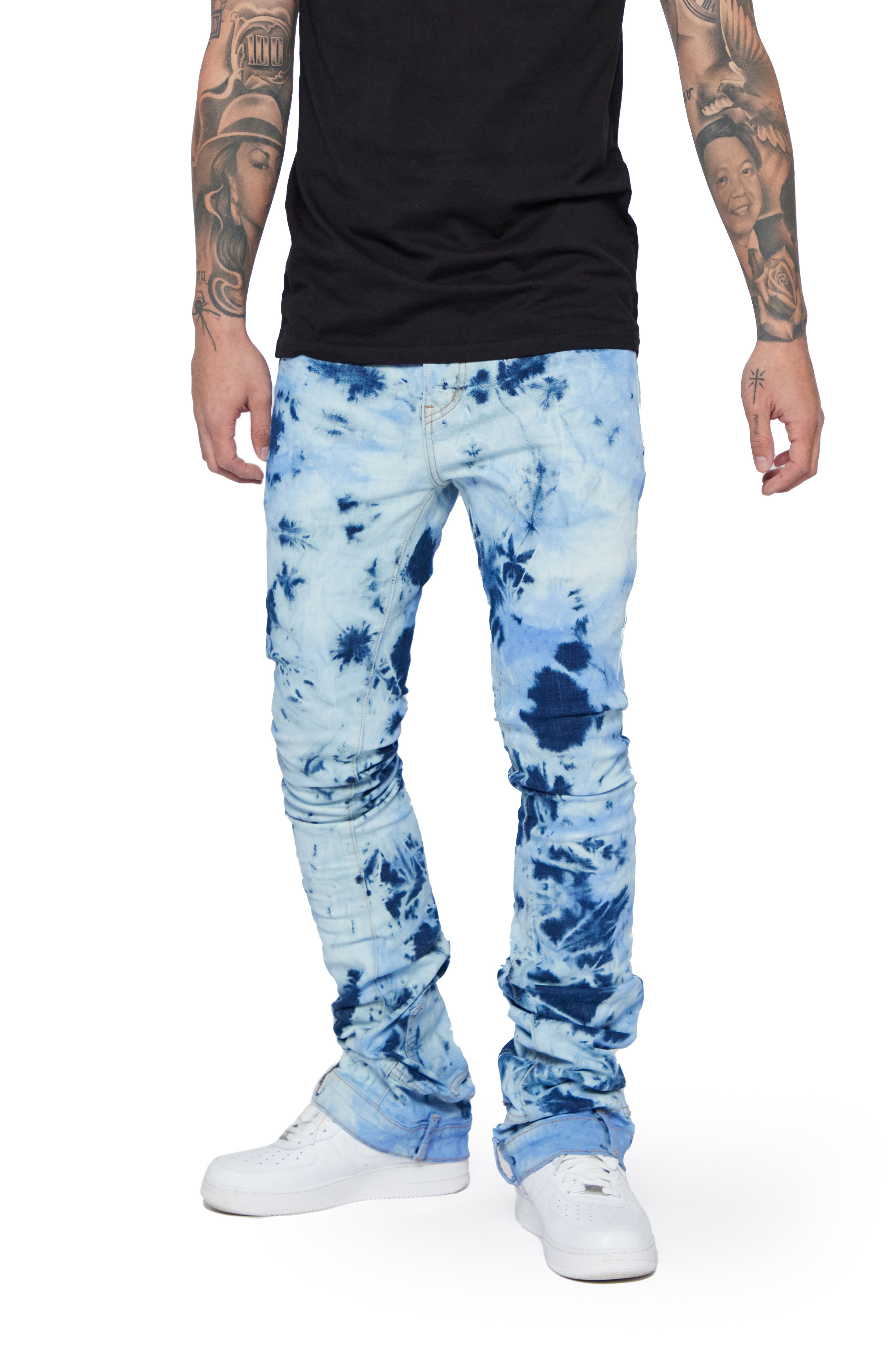 ESNTL LAB STACKED "AIRGLO" BLUE