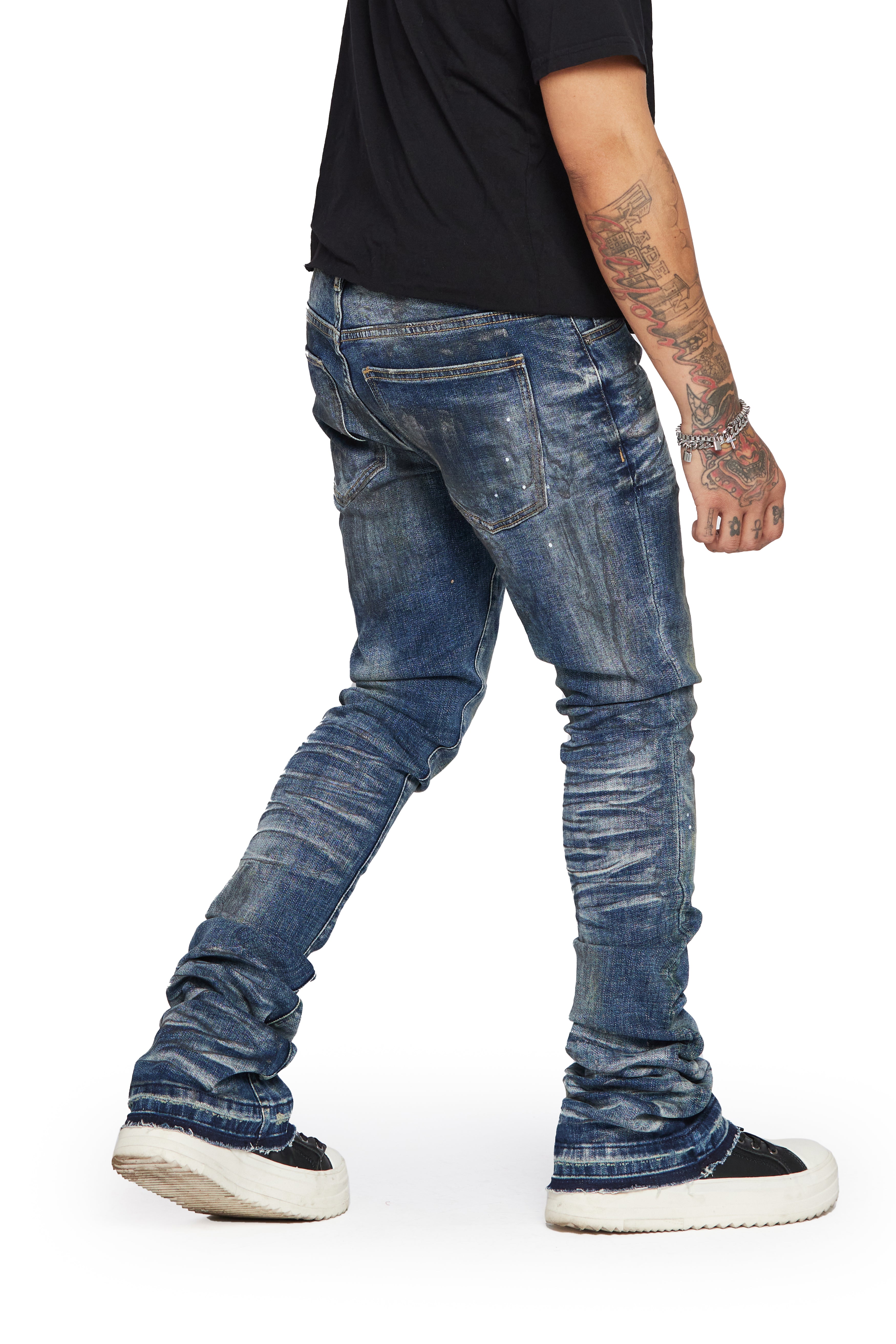 ESNTL LAB STACKED "MR. ESNTL" LT. VINTAGE