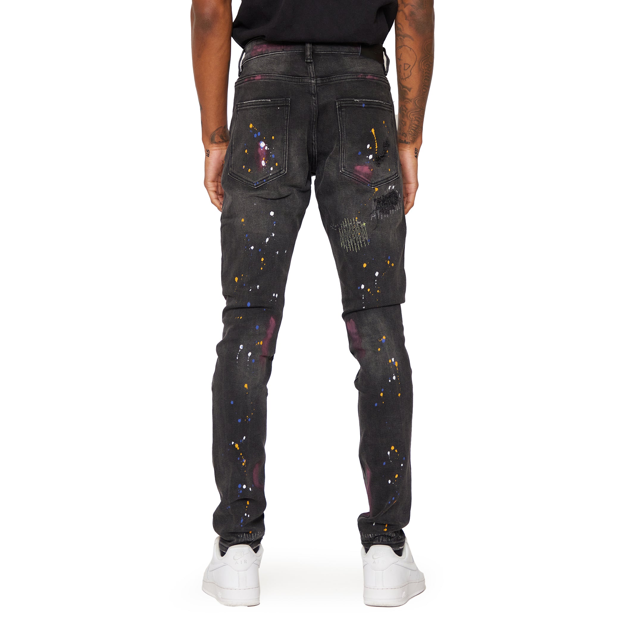 ESNTL LAB JEANS "ARES" BLACK GREY