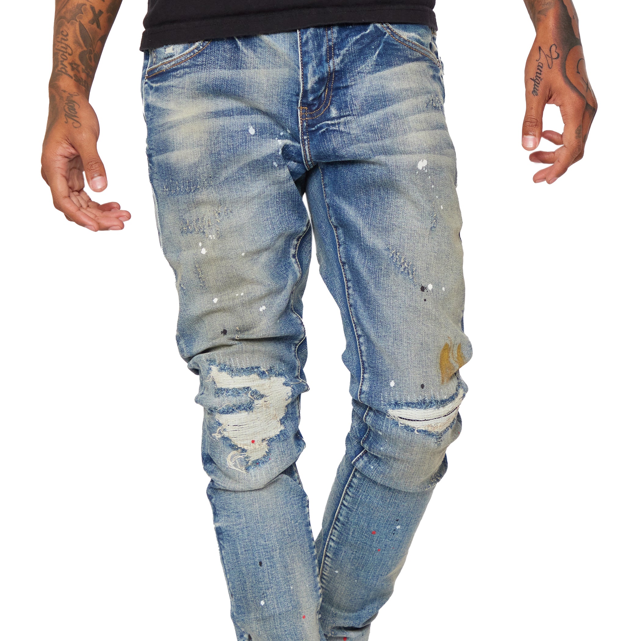 ESNTL LAB JEANS "DISTINCT" BLUE