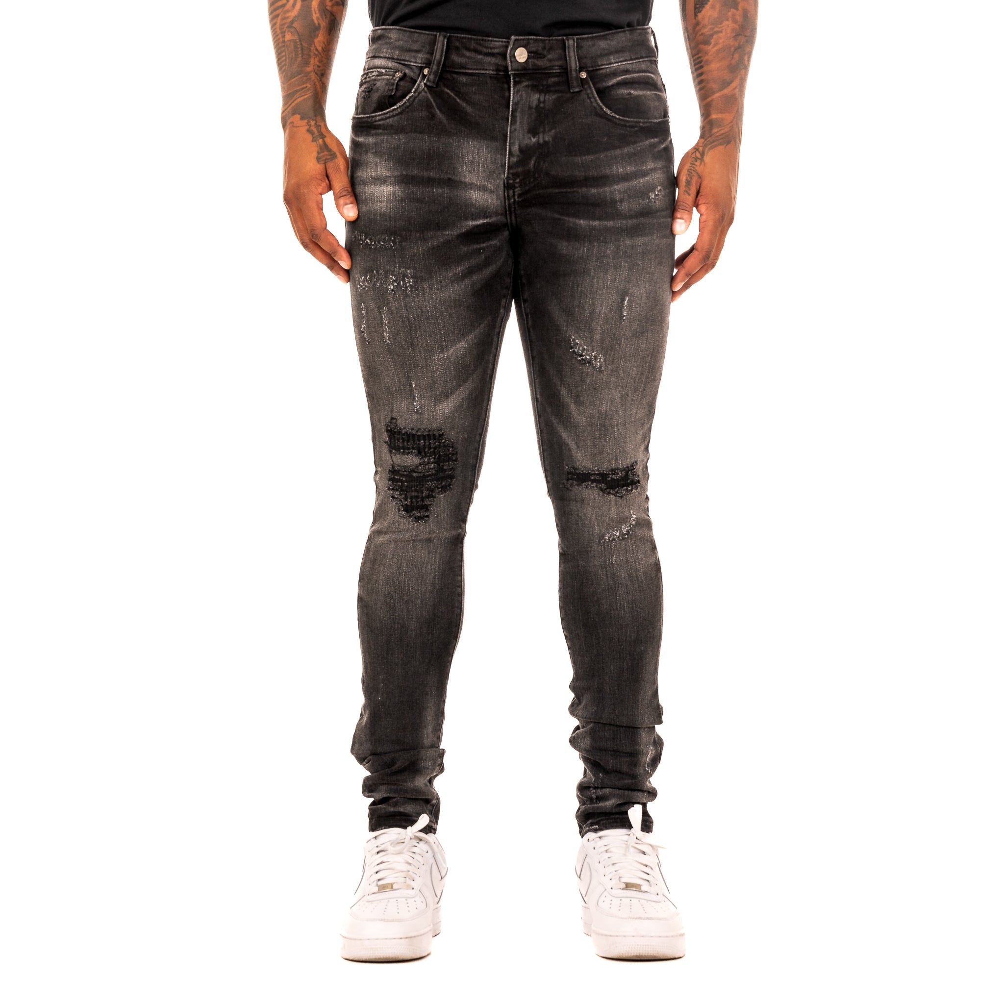ESNTL LAB JEANS "DISTINCT" GREY
