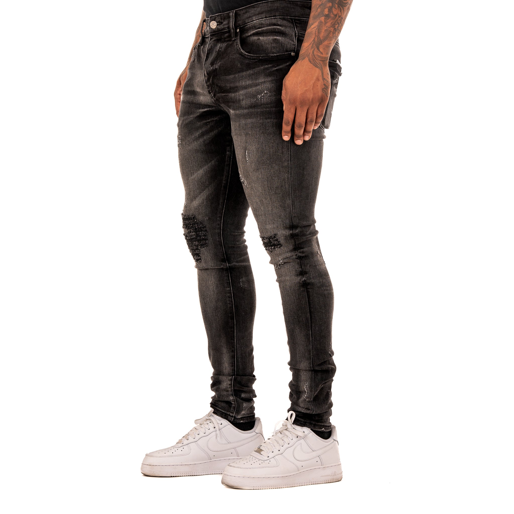 ESNTL LAB JEANS "DISTINCT" GREY