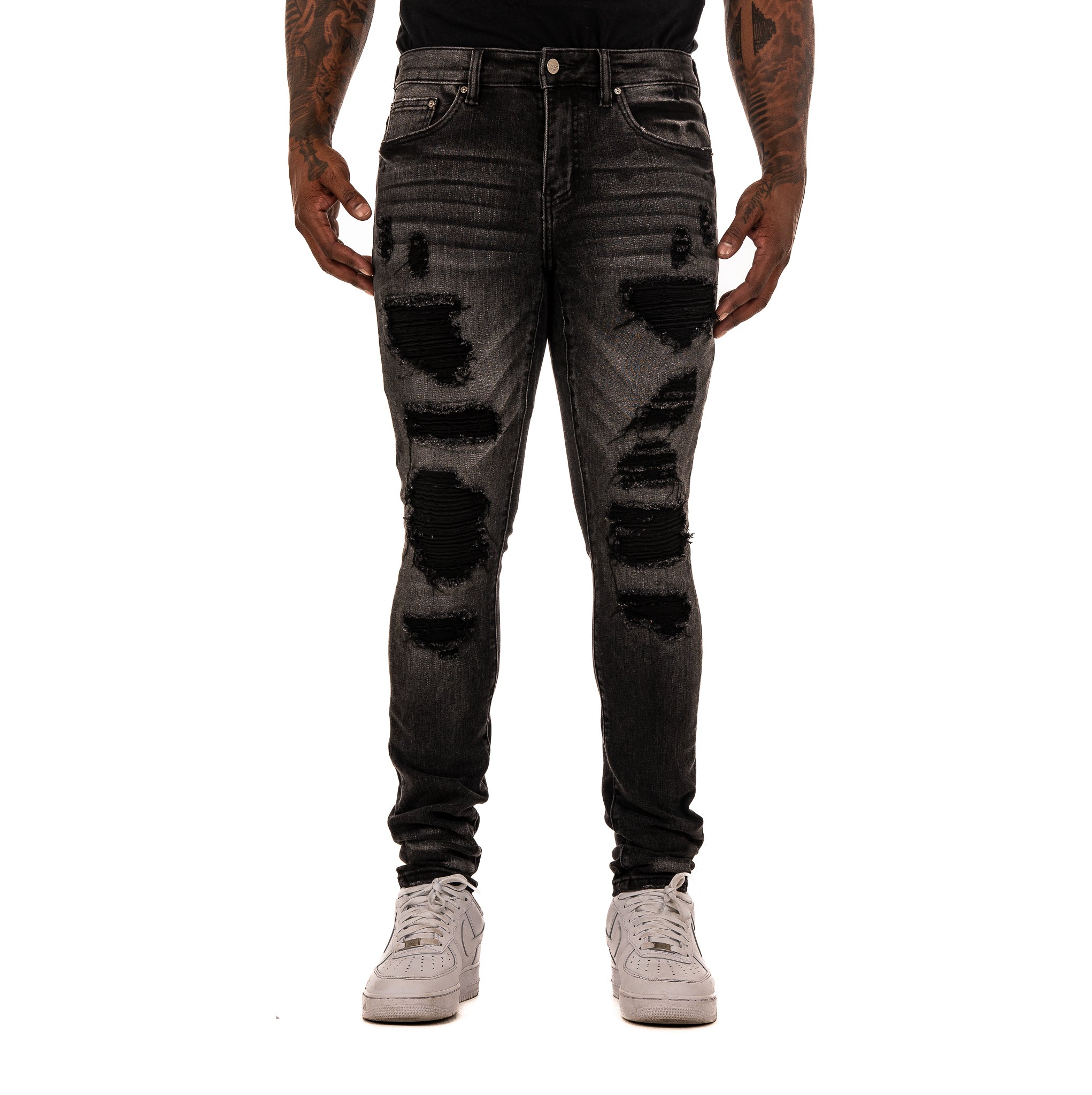 ESNTL LAB JEANS "DISTINCT" GREY