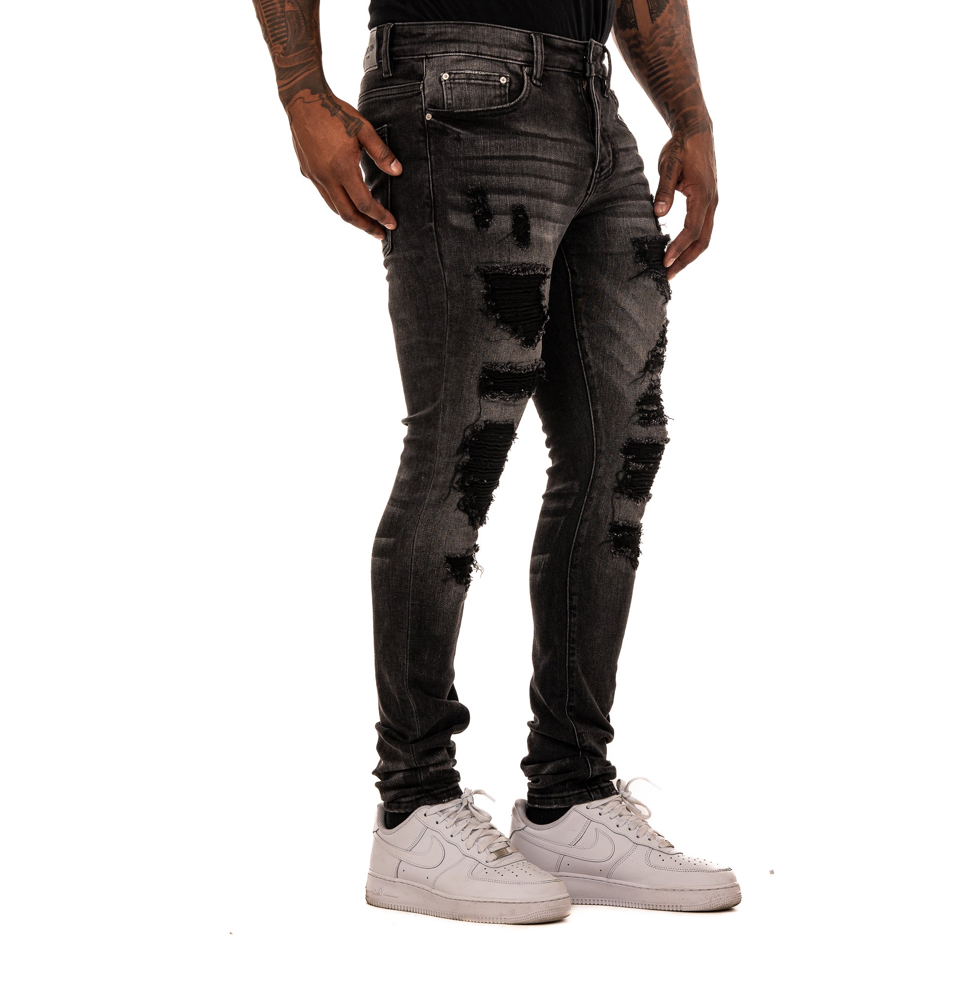 ESNTL LAB JEANS "DISTINCT" GREY