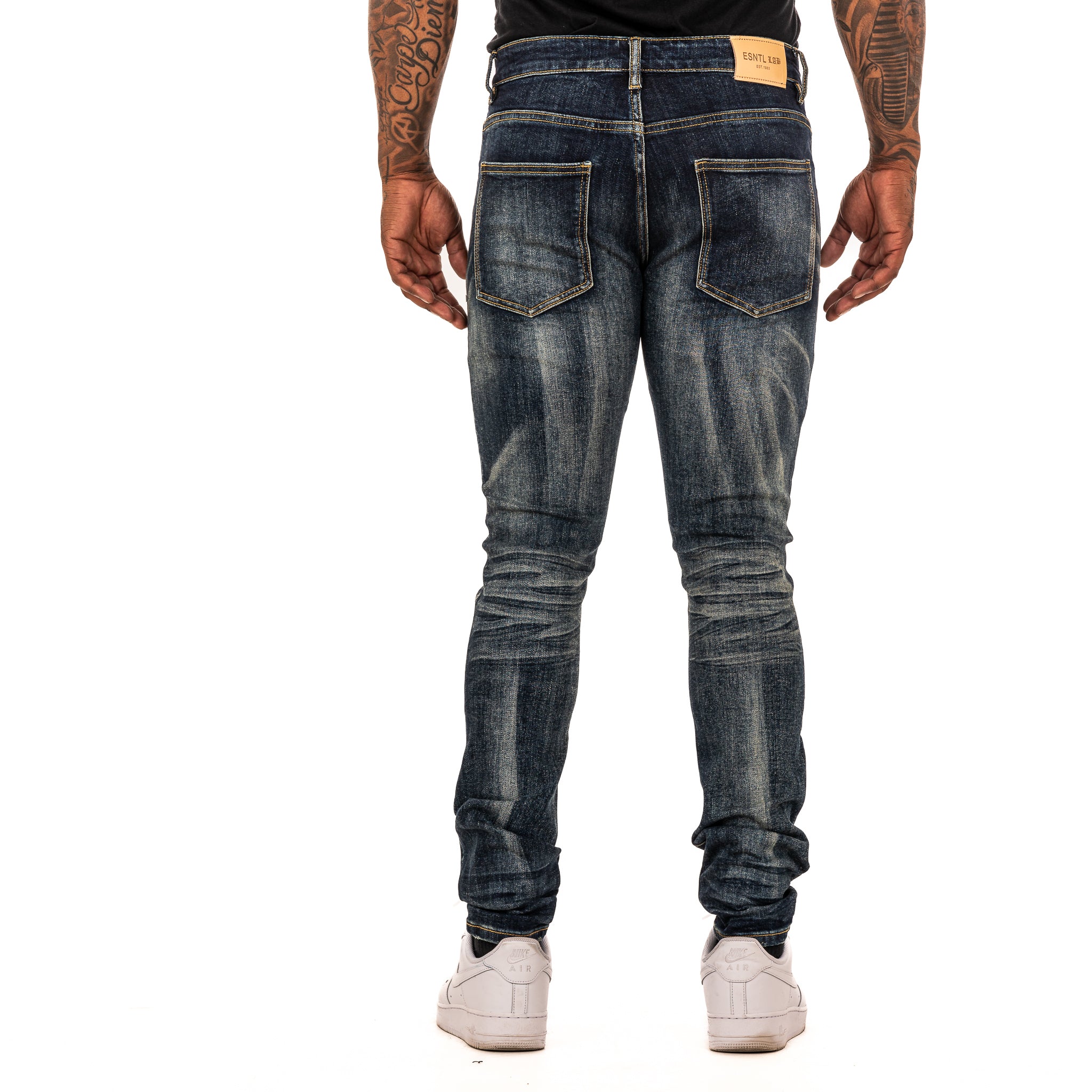 ESNTL LAB JEANS "COSMO" DARK BLUE