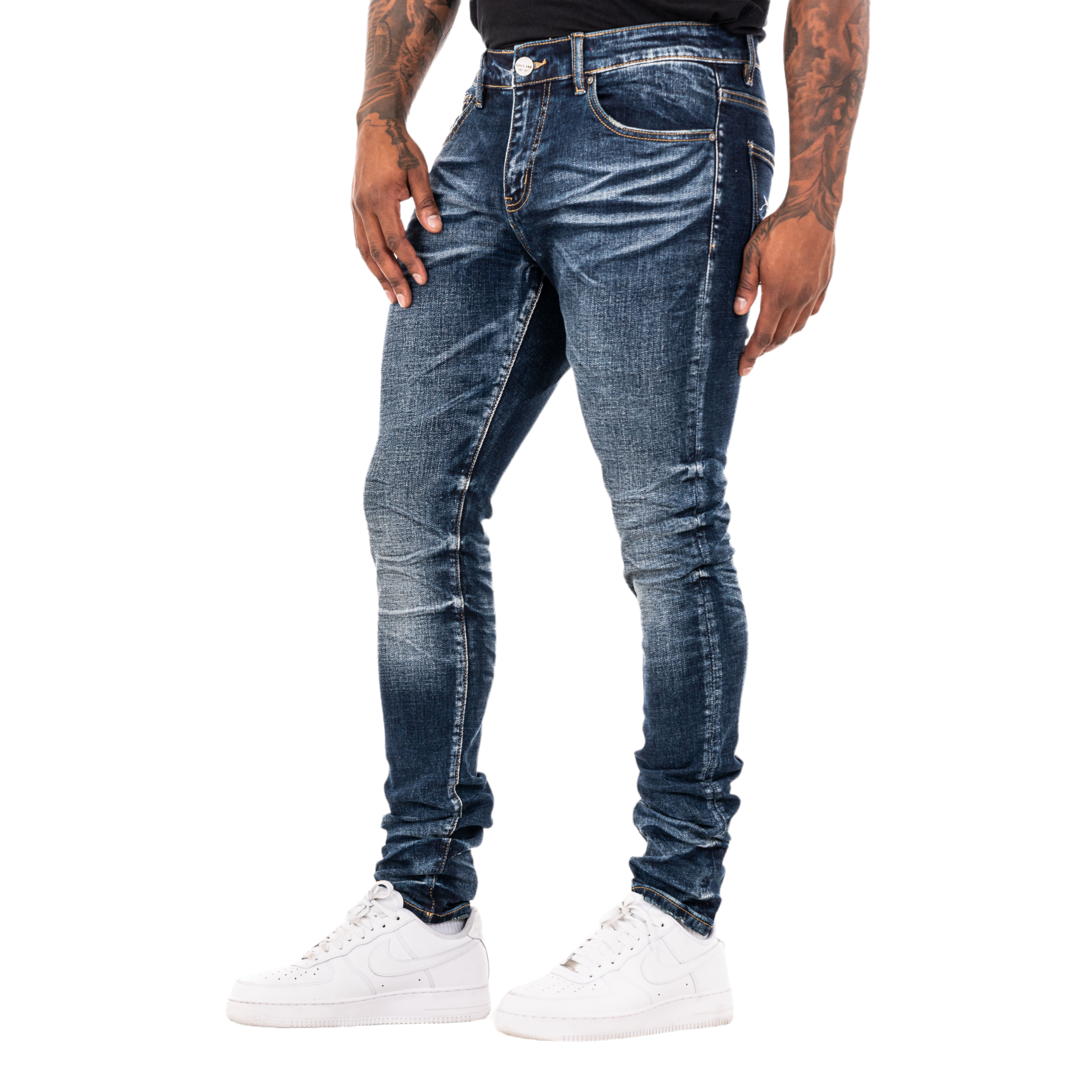 ESNTL LAB JEANS "SALIENT" DK BLUE