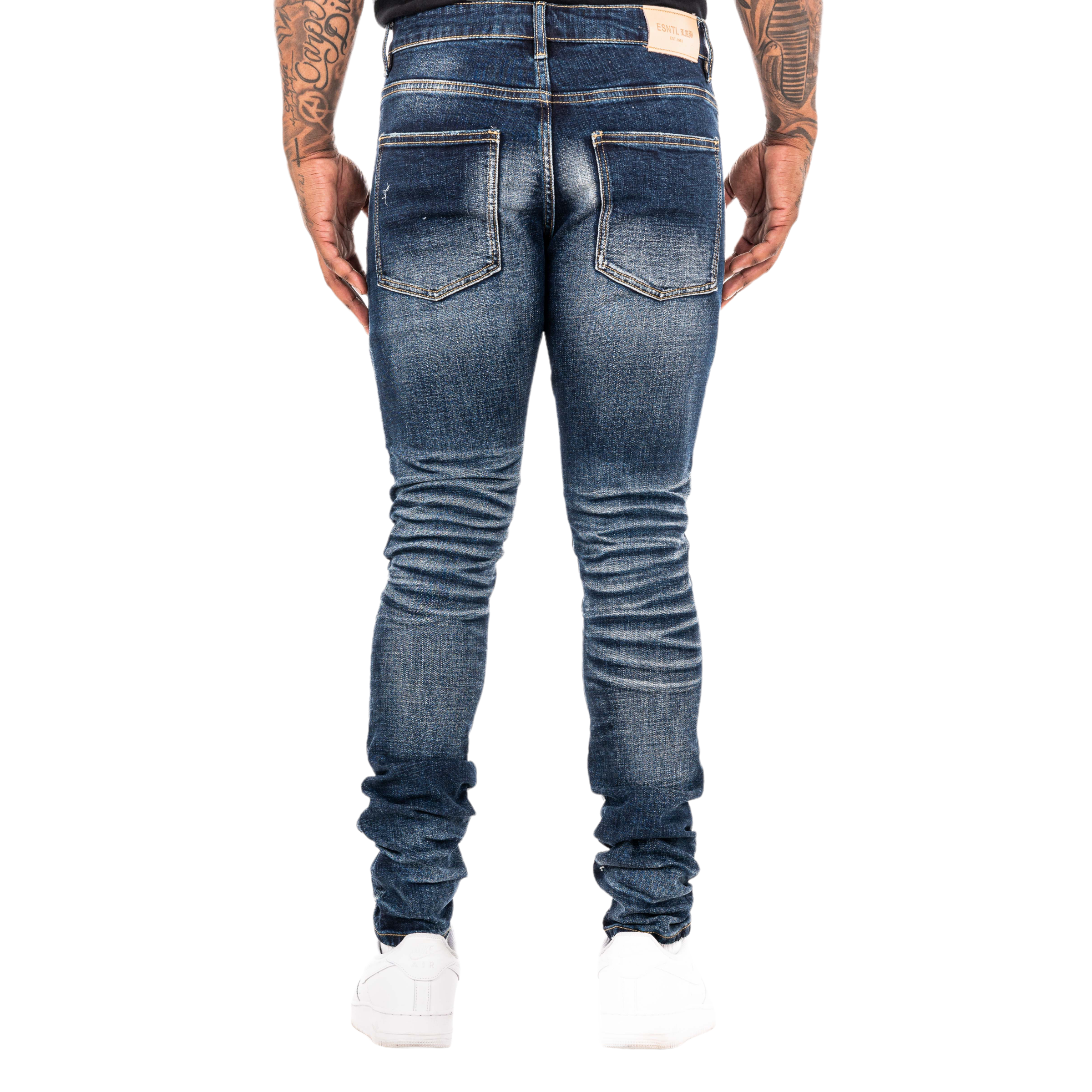 ESNTL LAB JEANS "SALIENT" DK BLUE