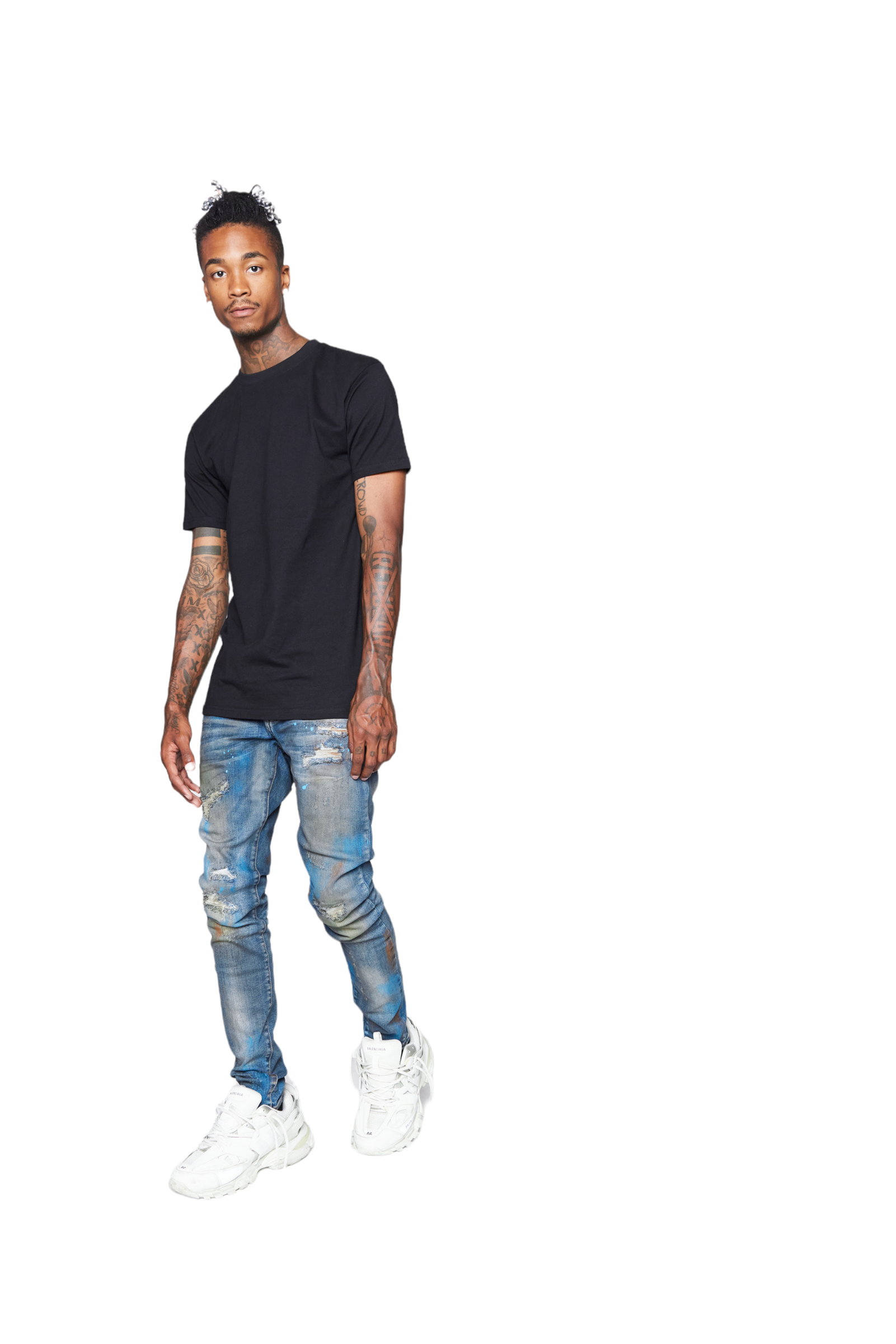 ESNTL LAB JEANS "HAZARD" BRONZE WASH