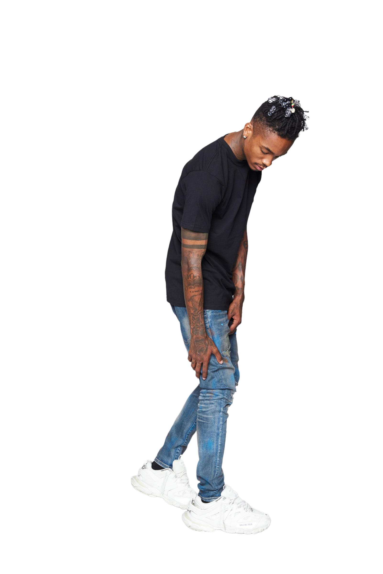 ESNTL LAB JEANS "HAZARD" BRONZE WASH