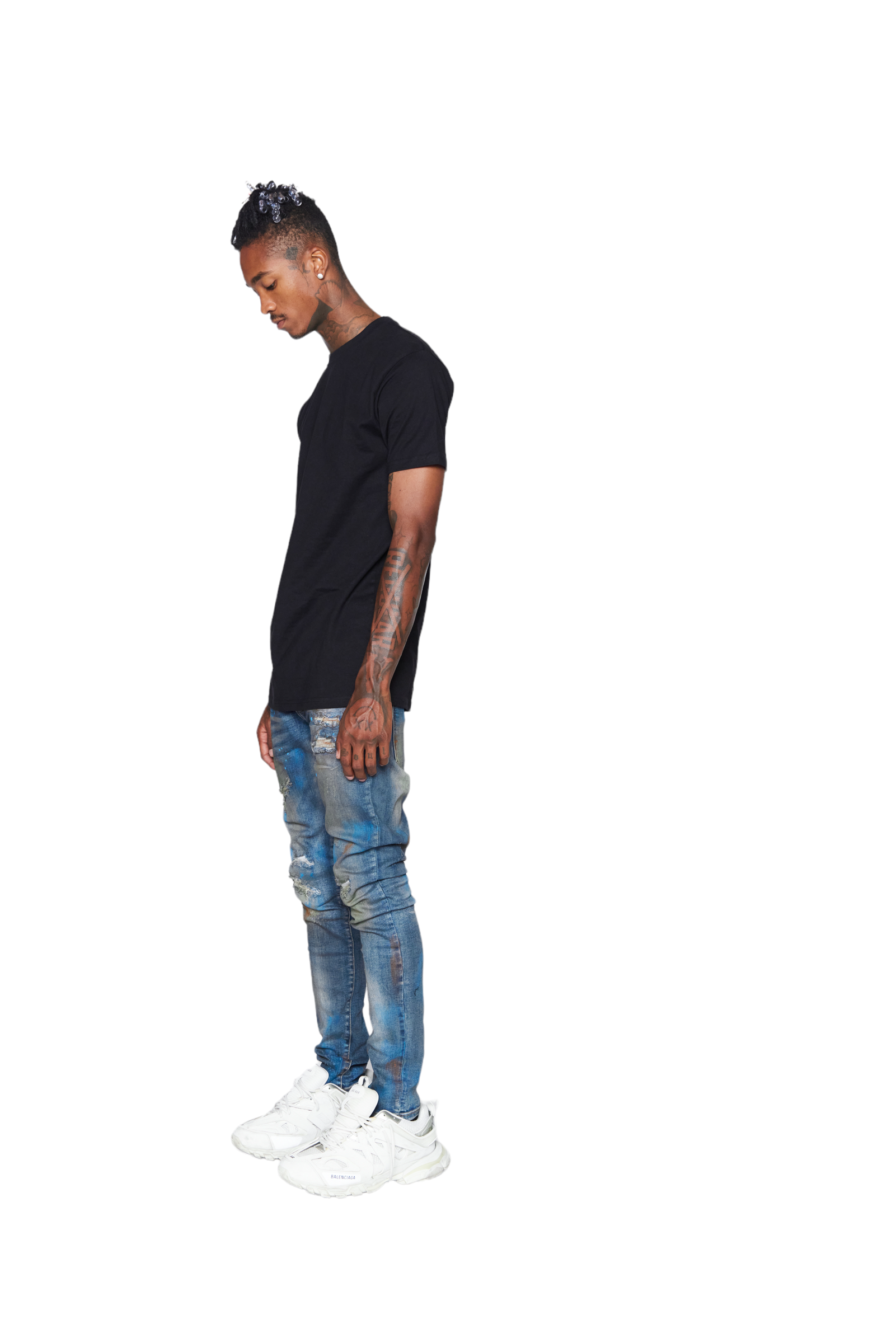 ESNTL LAB JEANS "HAZARD" BRONZE WASH