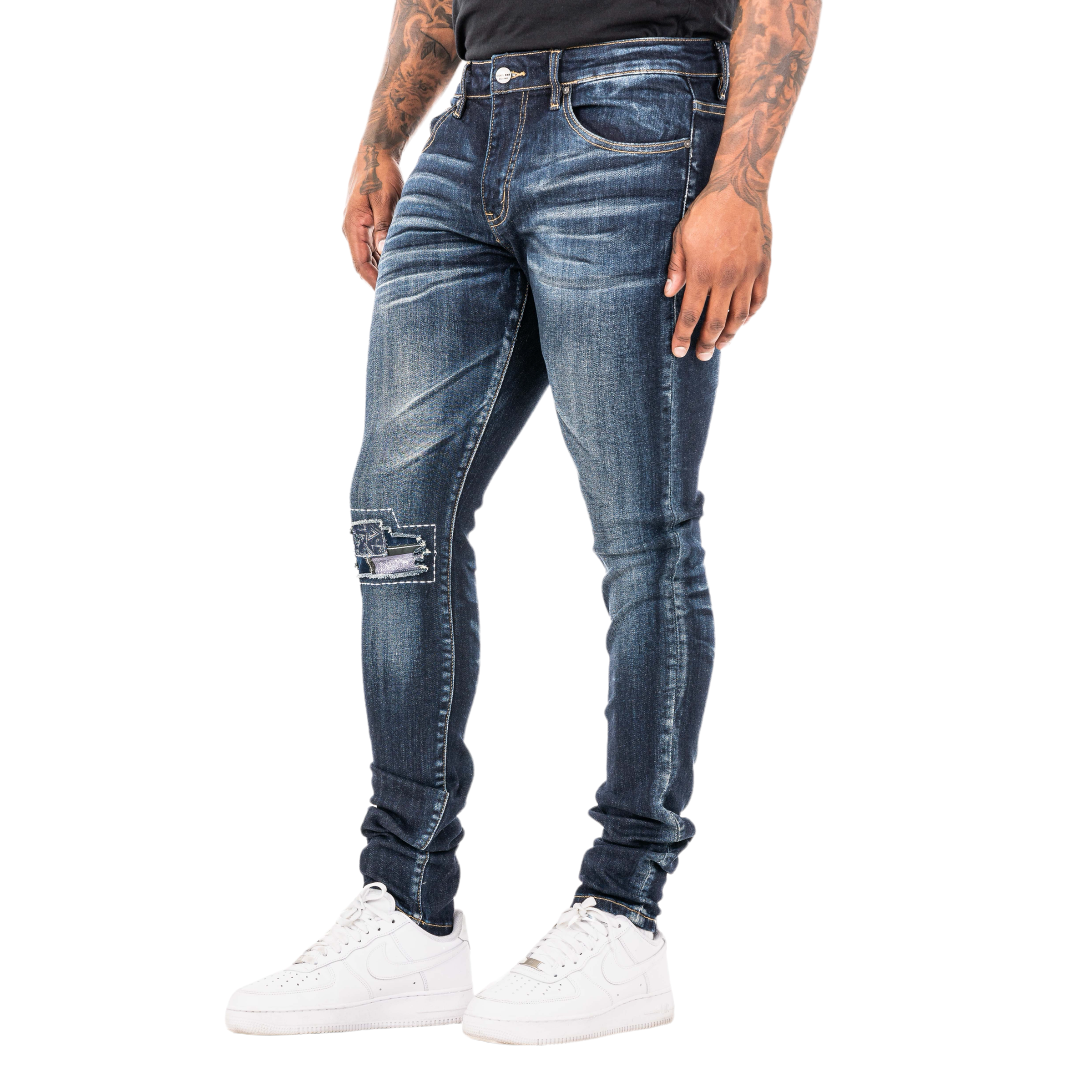 ESNTL LAB JEANS "NOODY" LT BLUE