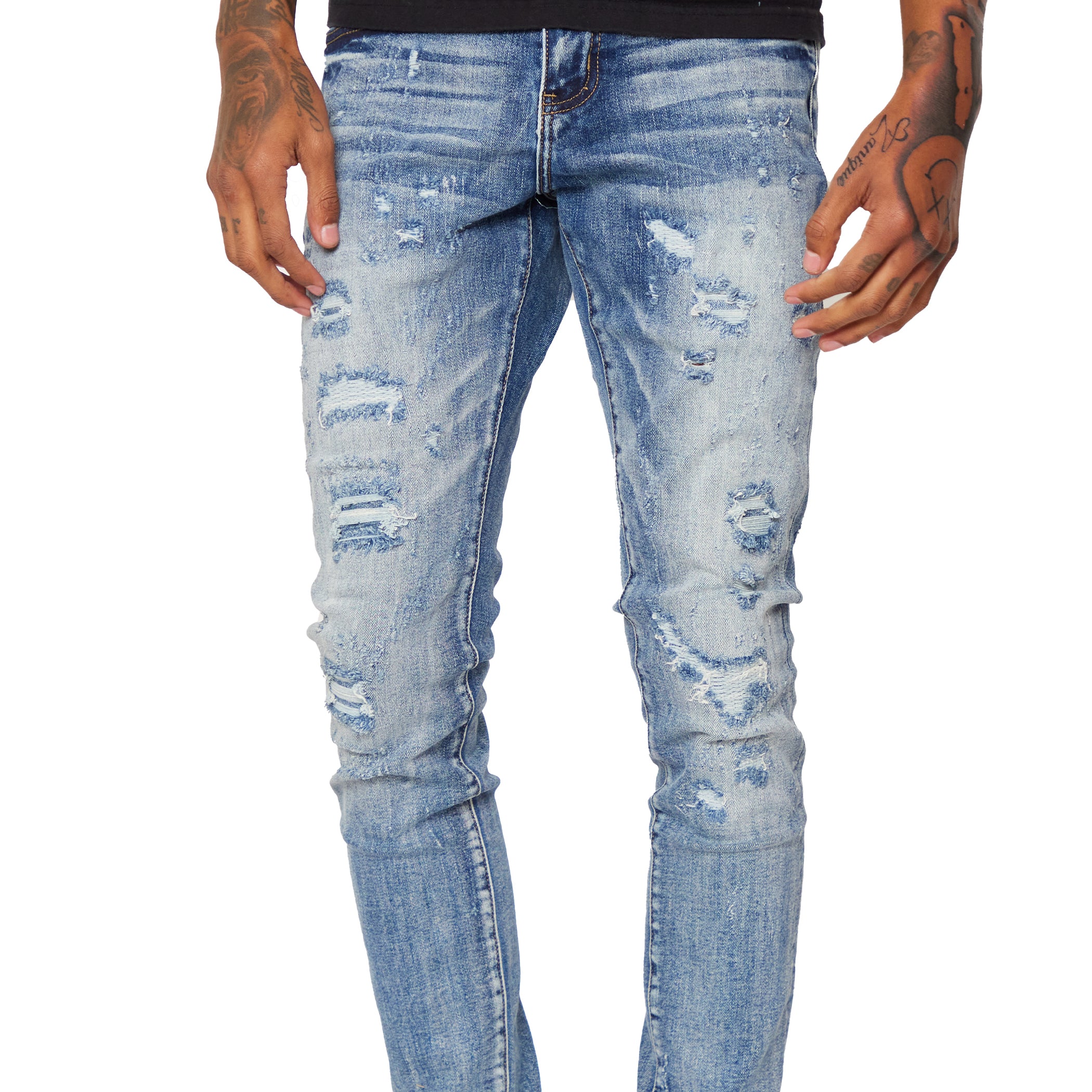 ESNTL LAB JEANS "SABER" BLUE