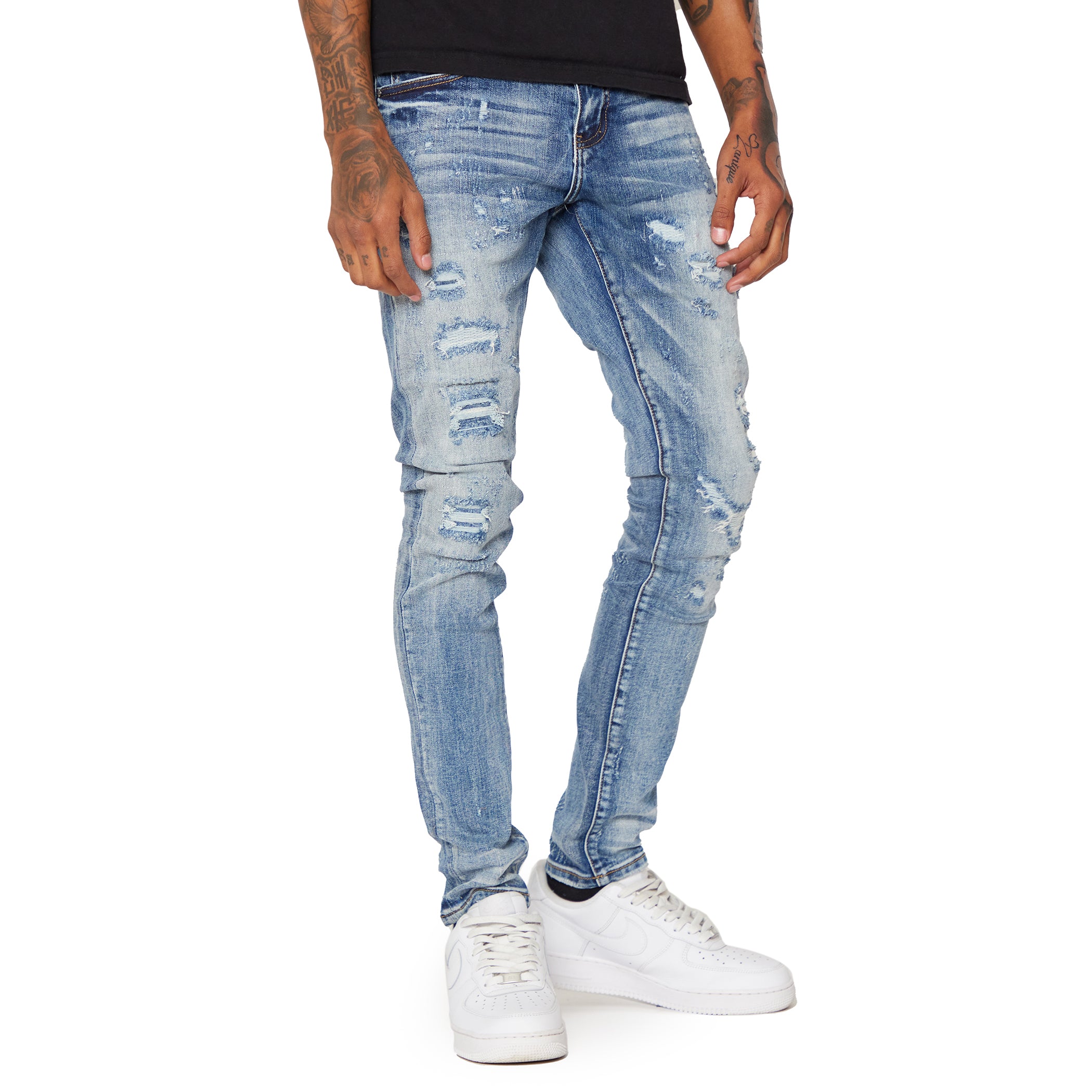 ESNTL LAB JEANS "SABER" BLUE