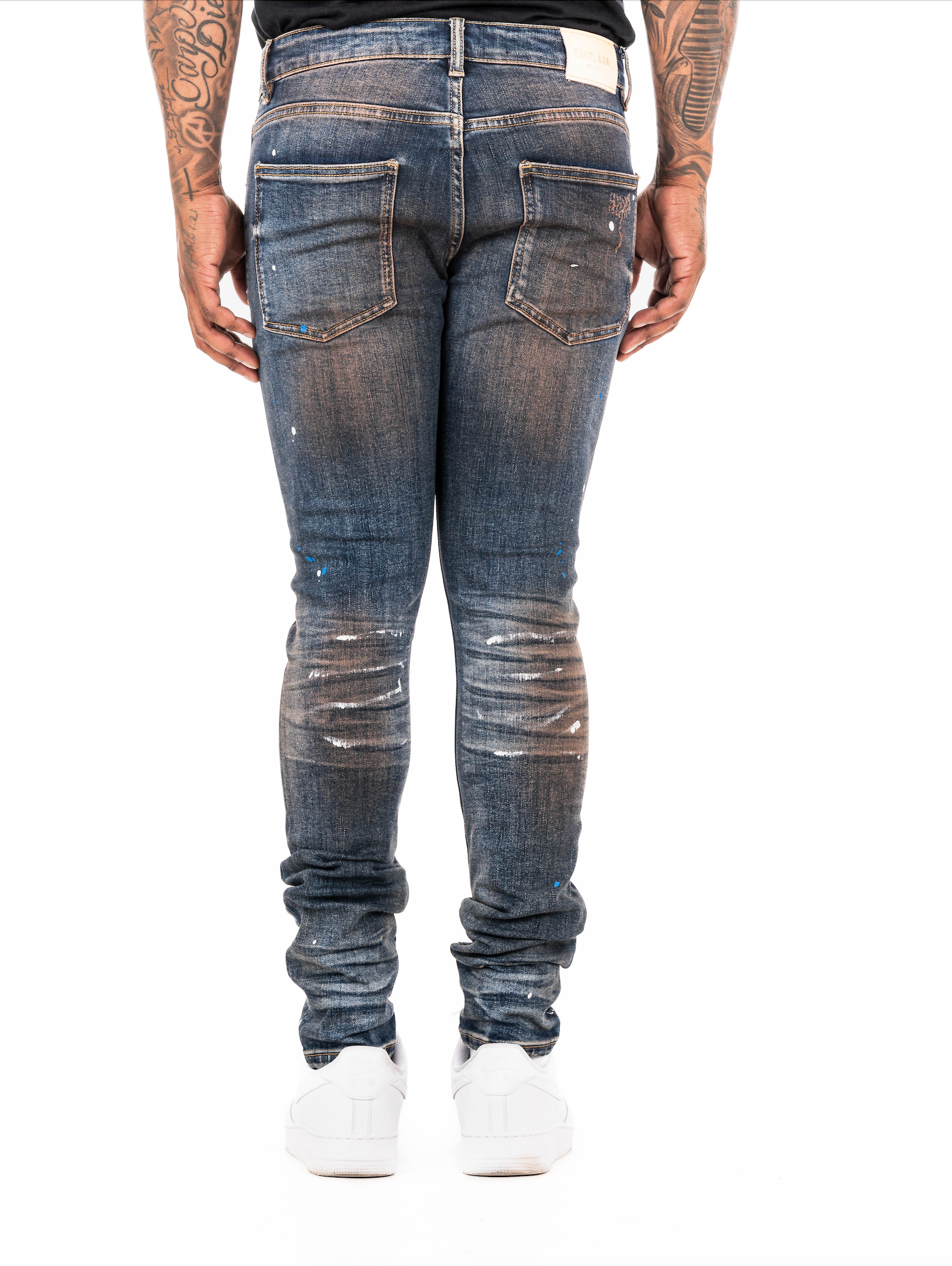 ESNTL LAB JEANS "STIFF" BRONZE WASH
