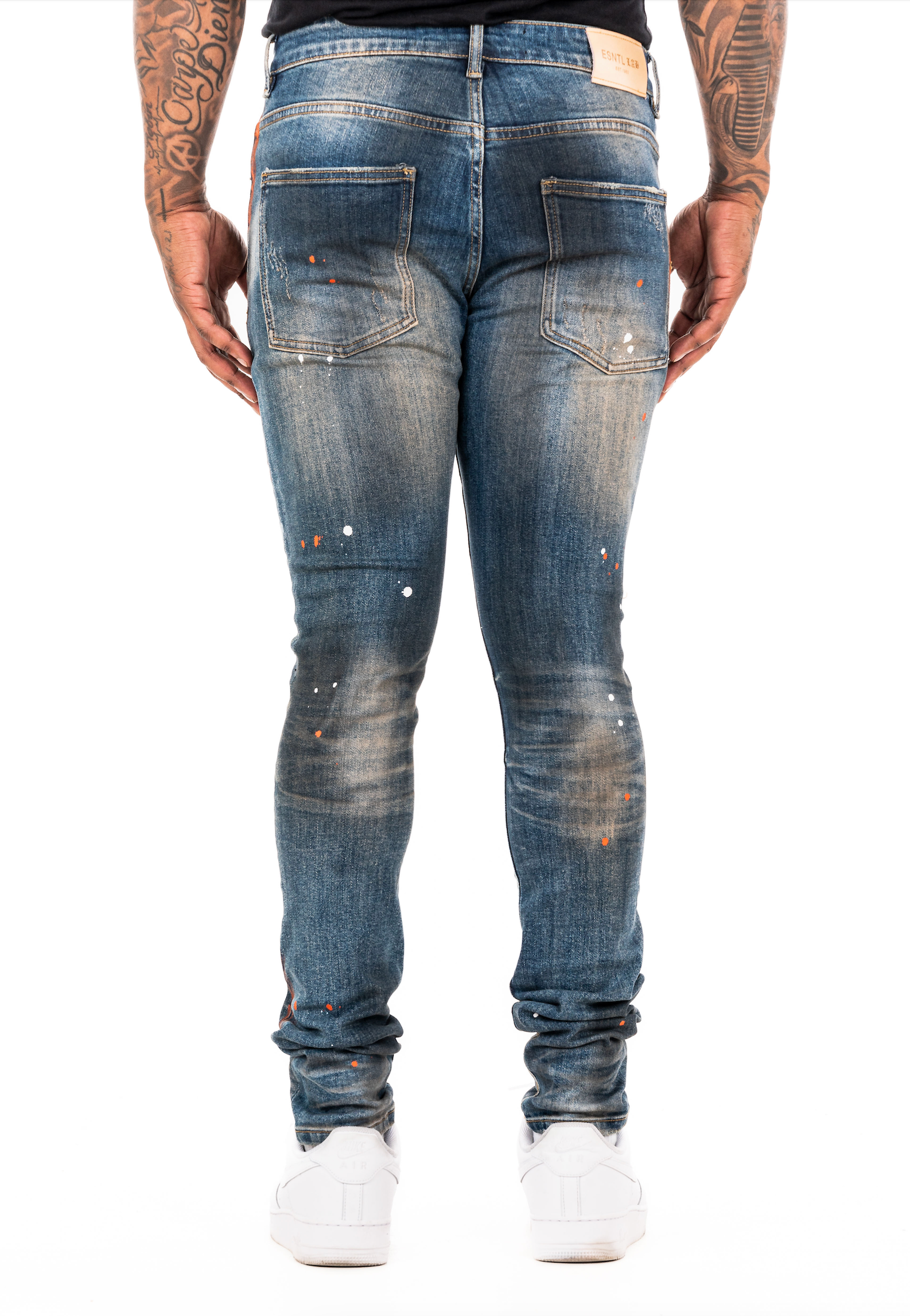 ESNTL LAB JEANS "POTENT" OIL WASH