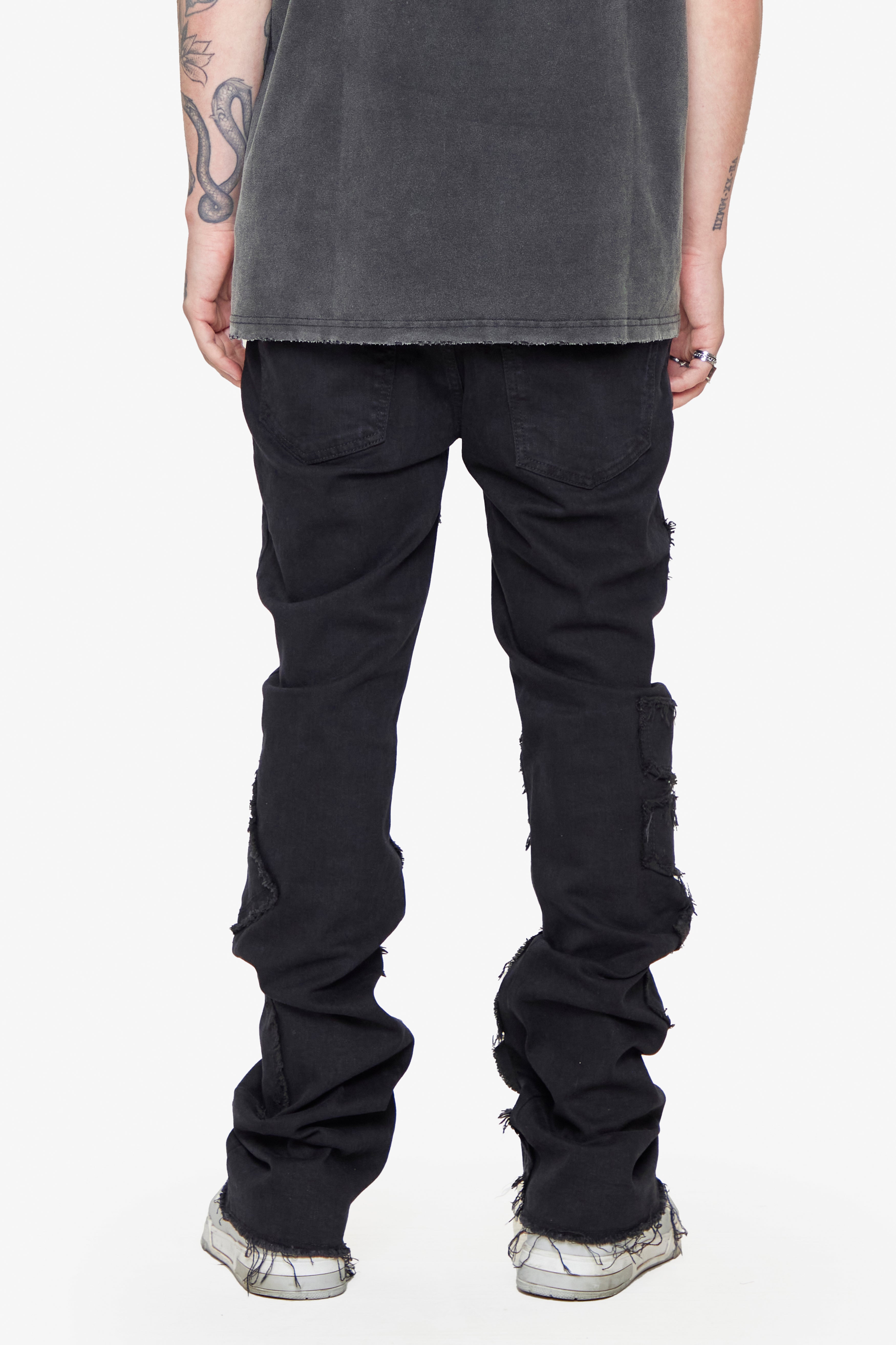 ESNTL LAB JEANS "REAPER" BLACK