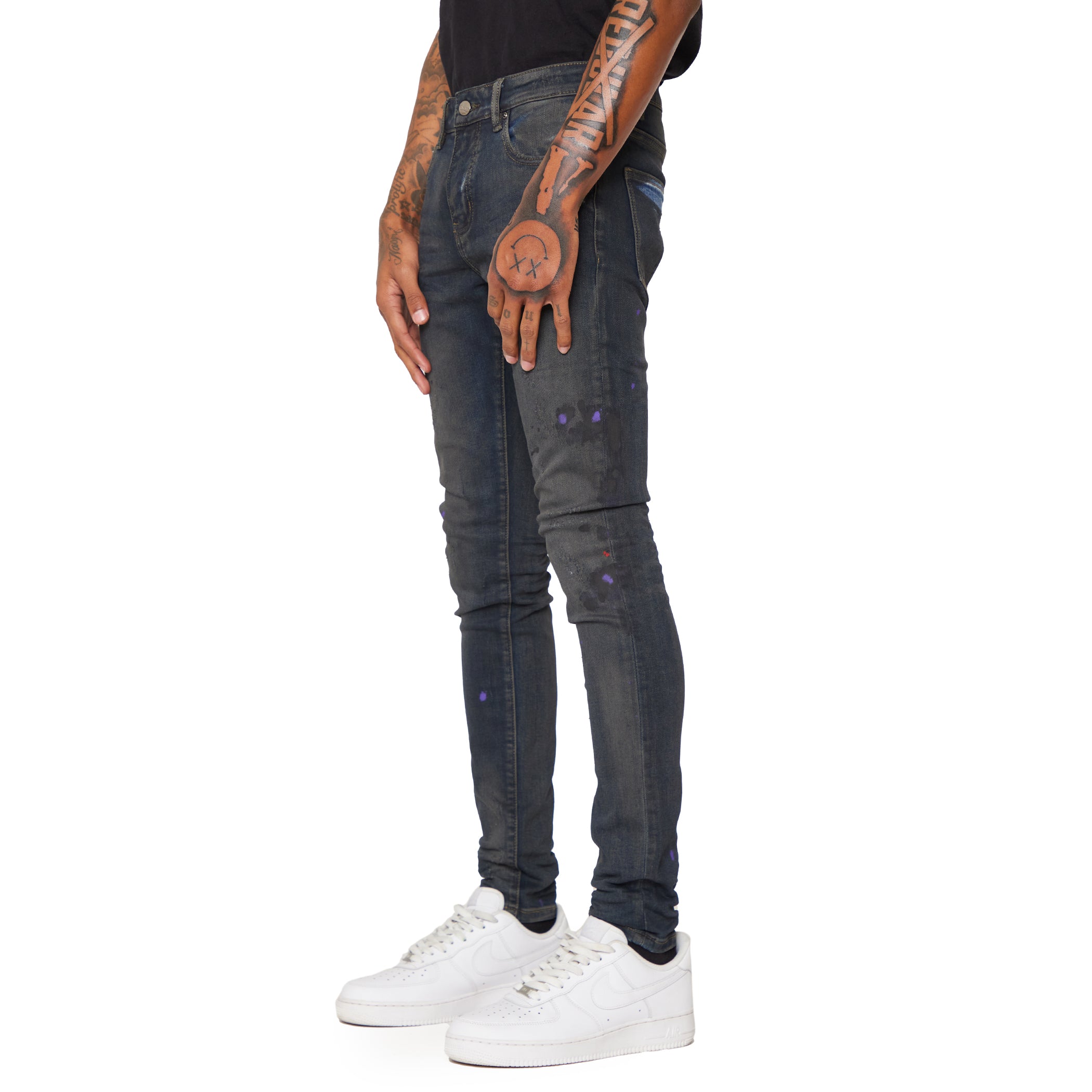 ESNTL LAB JEANS "NOCHE" VINTAGE BLACK WASH