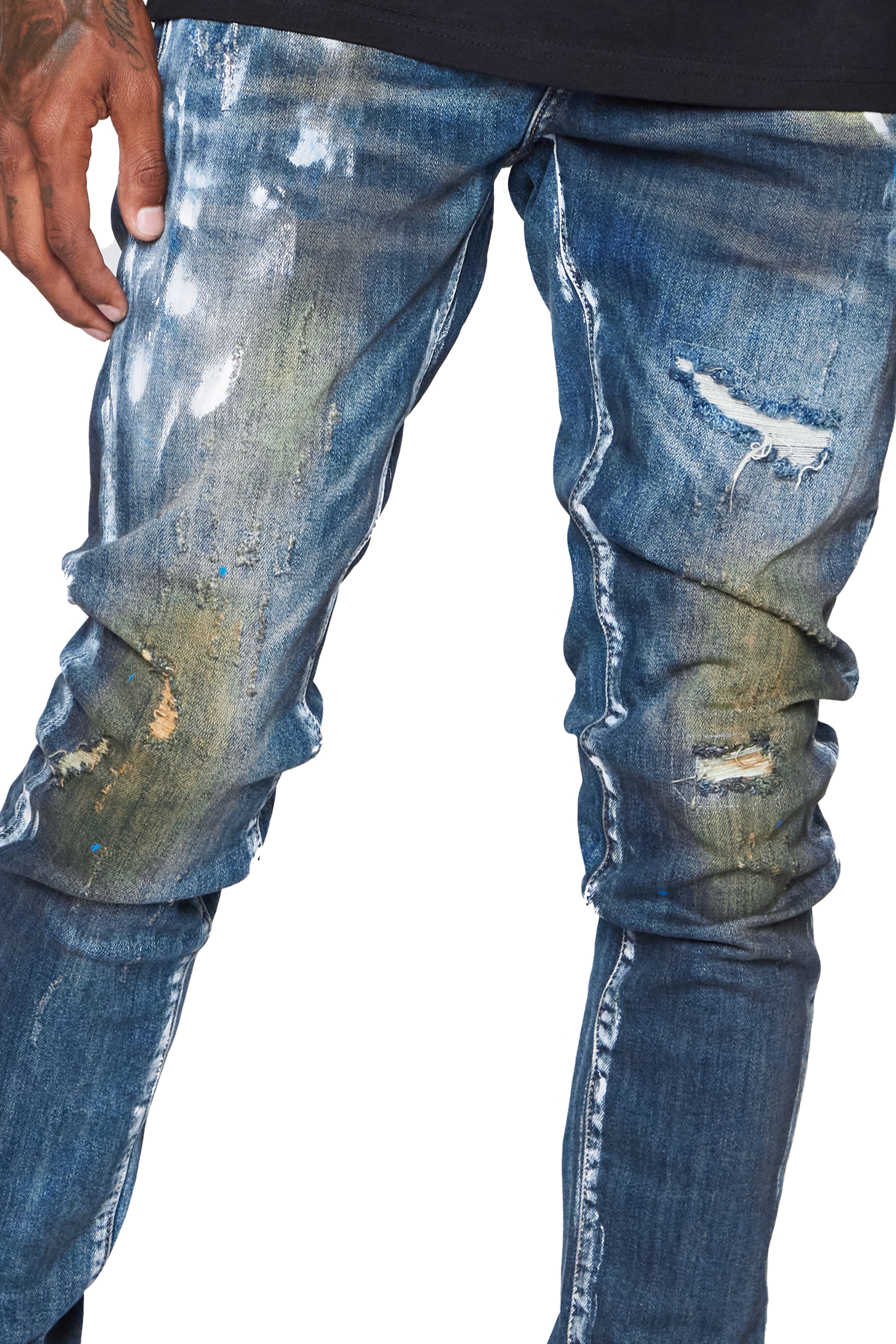 ESNTL LAB JEANS "MAJOR" DIRTY WASH