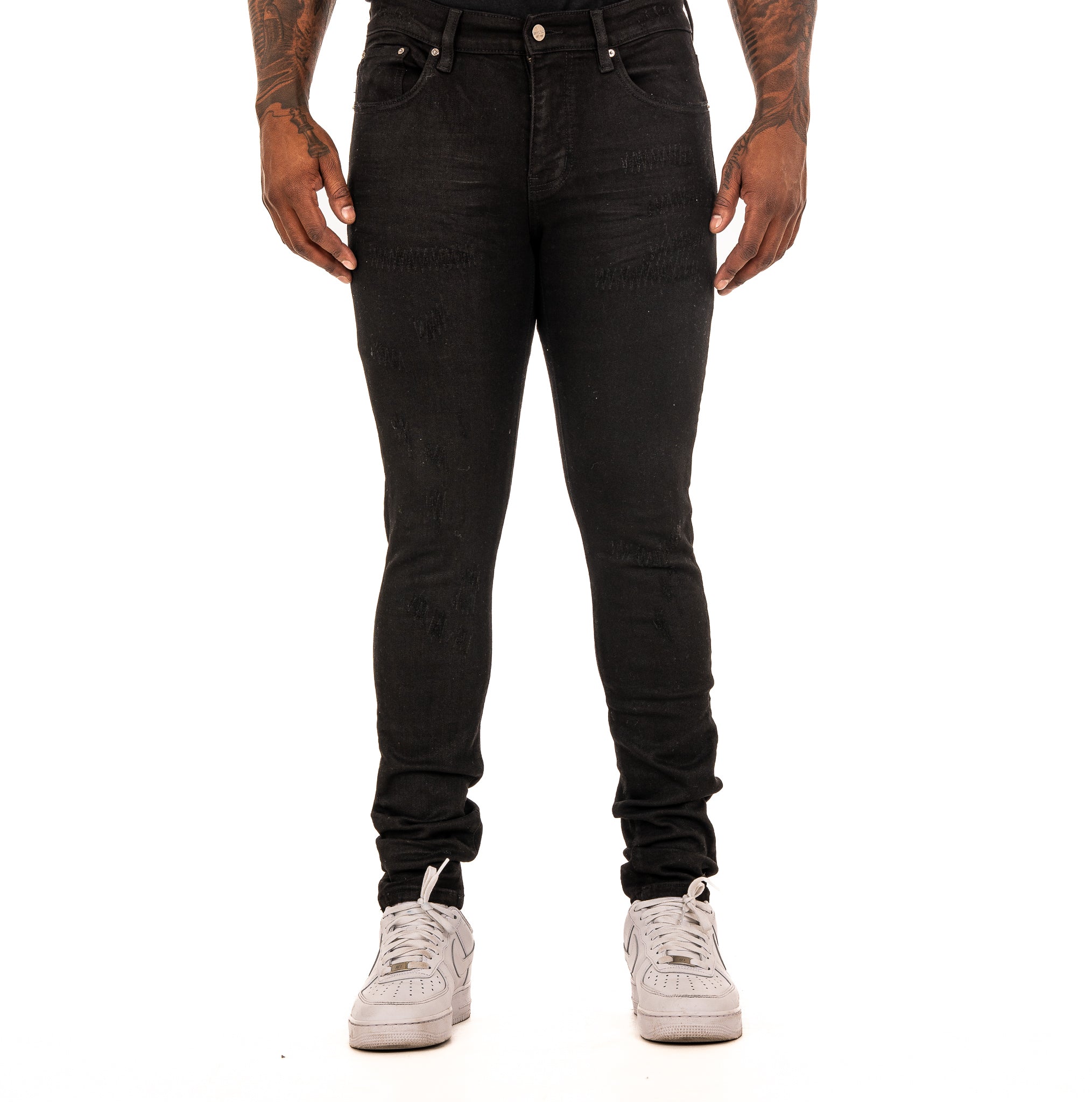 ESNTL LAB JEANS "ALPHA" MATTE BLACK