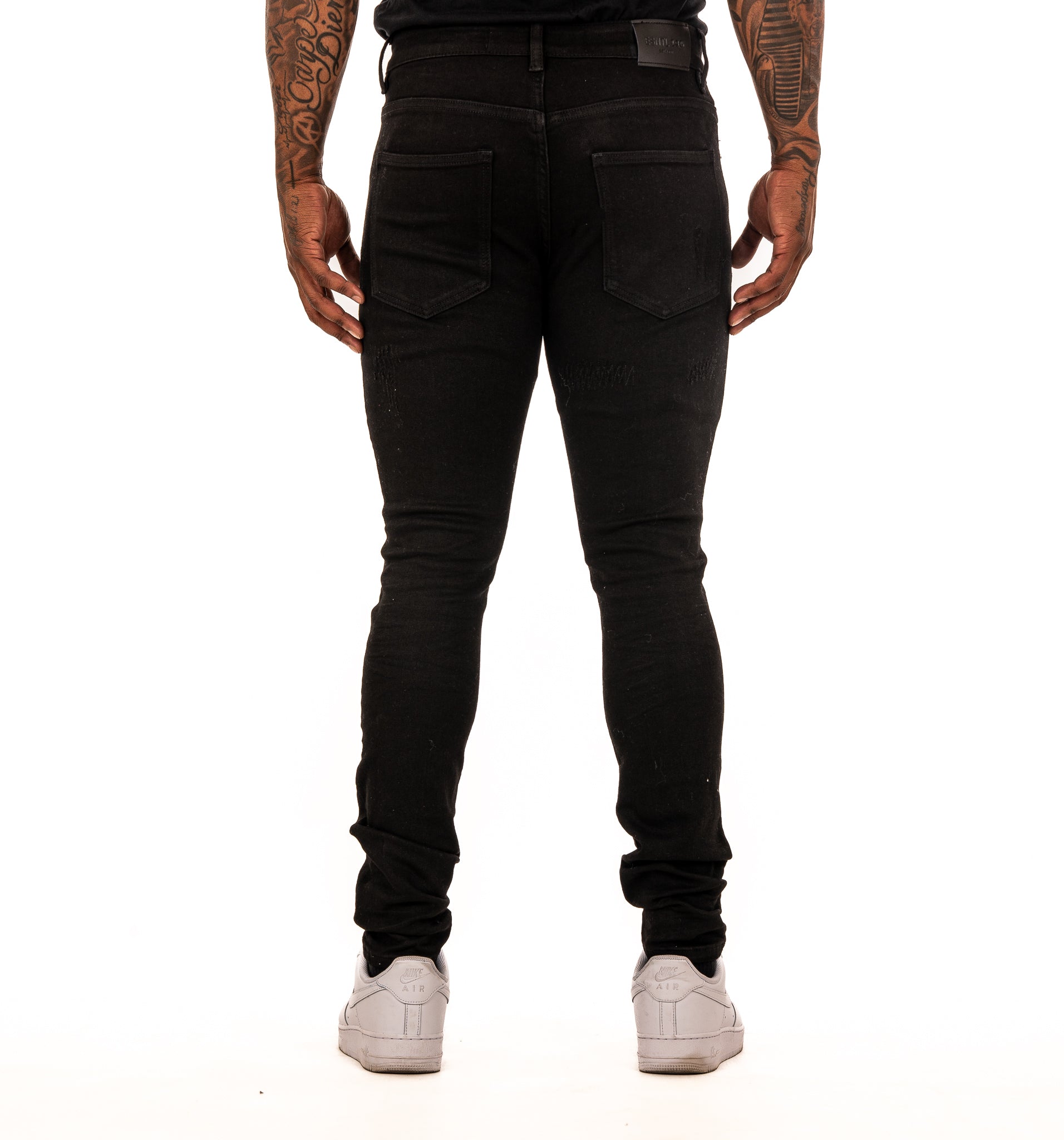 ESNTL LAB JEANS "ALPHA" MATTE BLACK